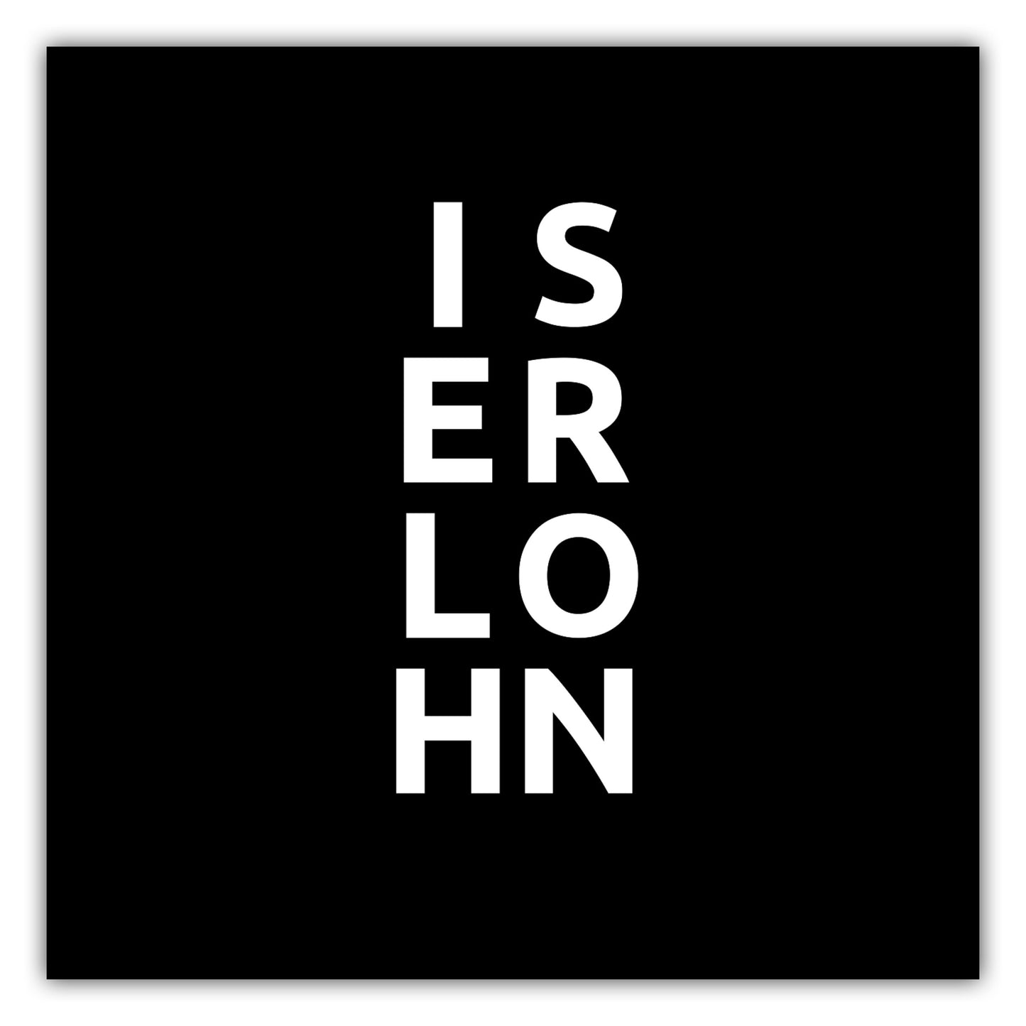Poster Stadt ISERLOHN