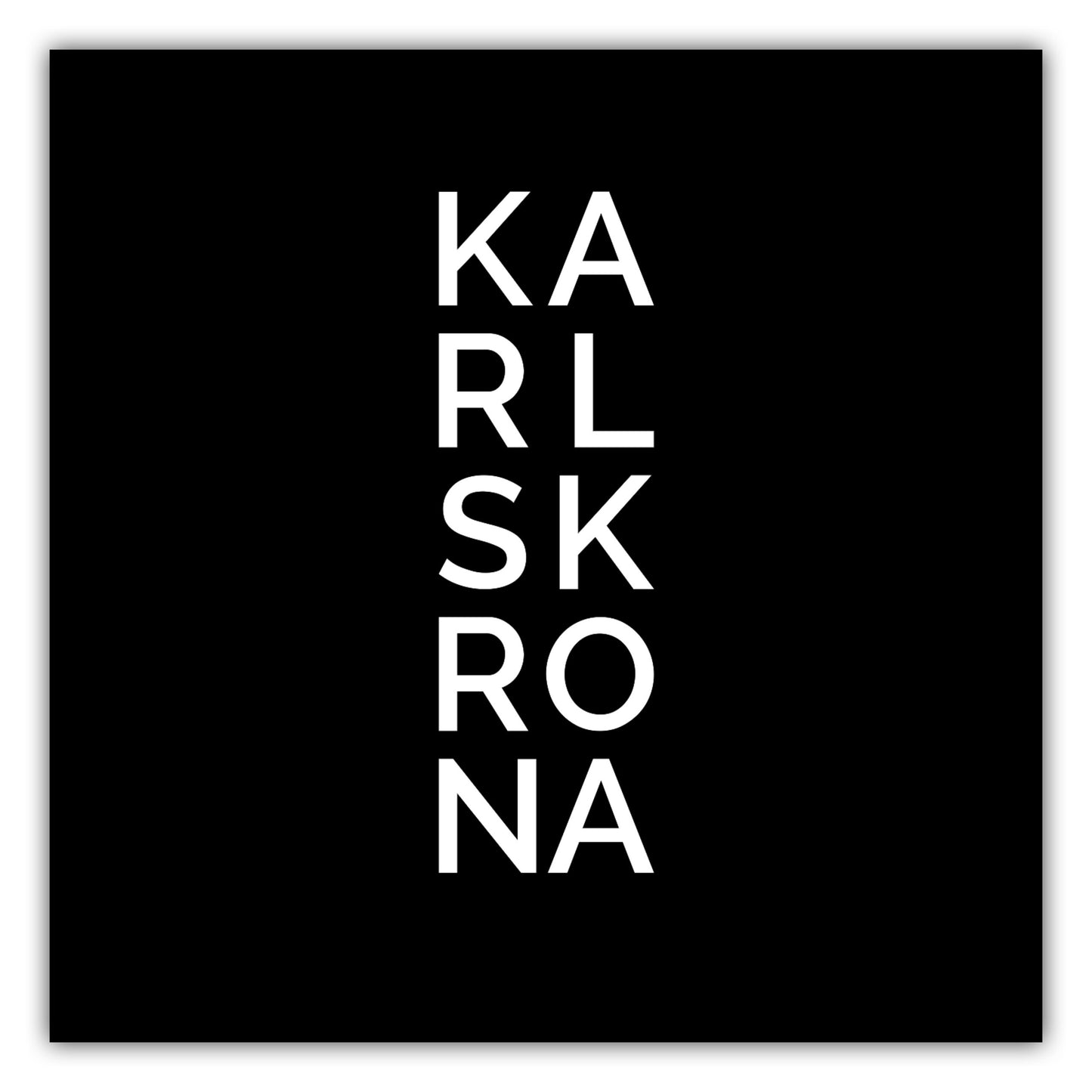 Poster Stadt KARLSKRONA