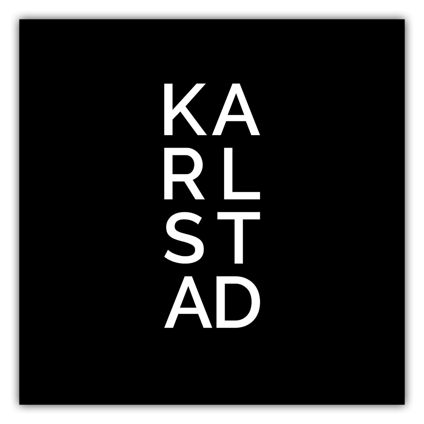 Poster Stadt KARLSTAD