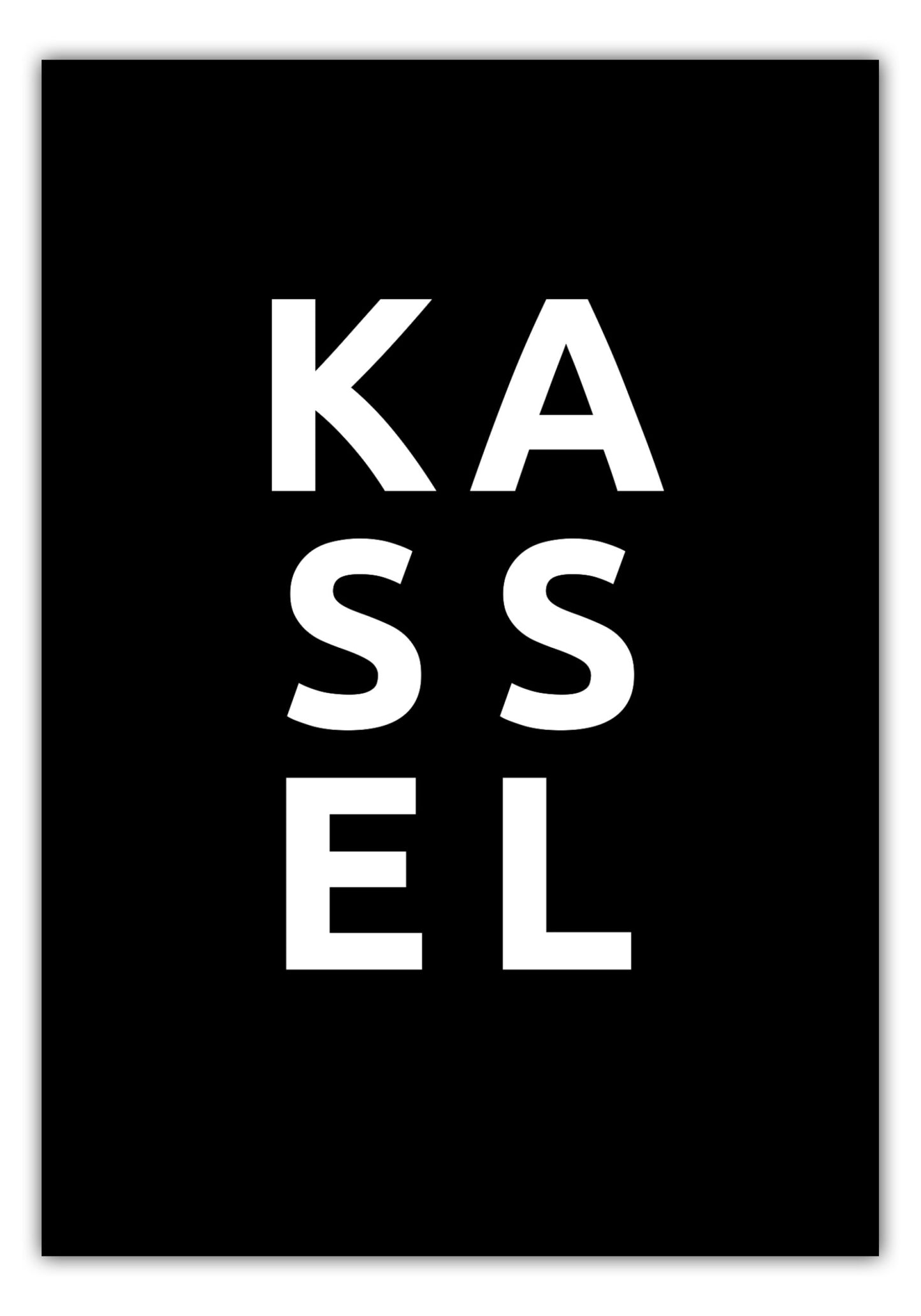 Poster Stadt KASSEL