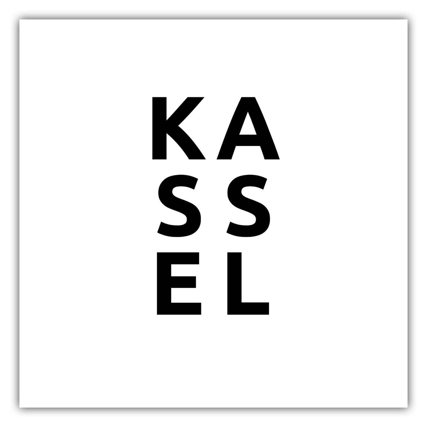 Poster Stadt KASSEL