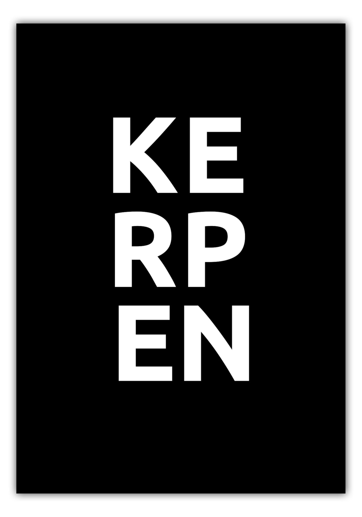 Poster Stadt KERPEN