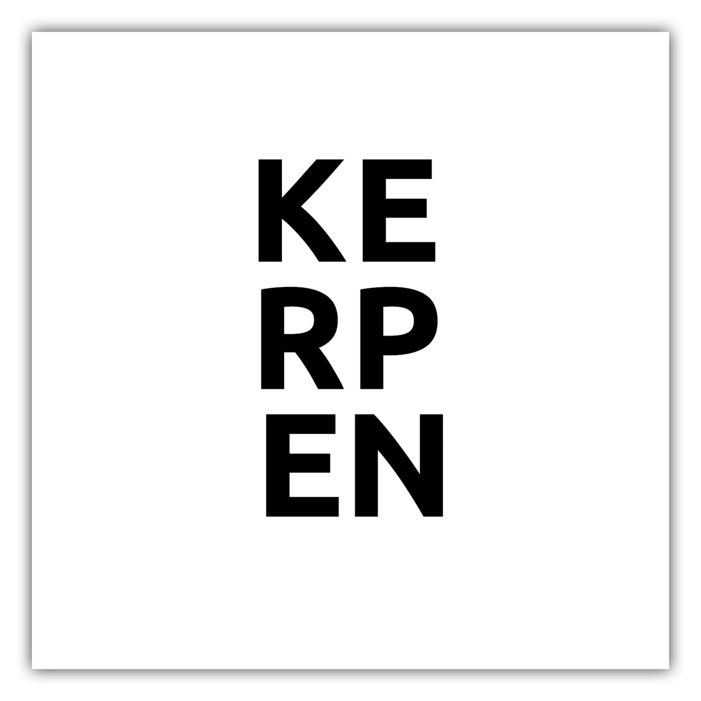 Poster Stadt KERPEN