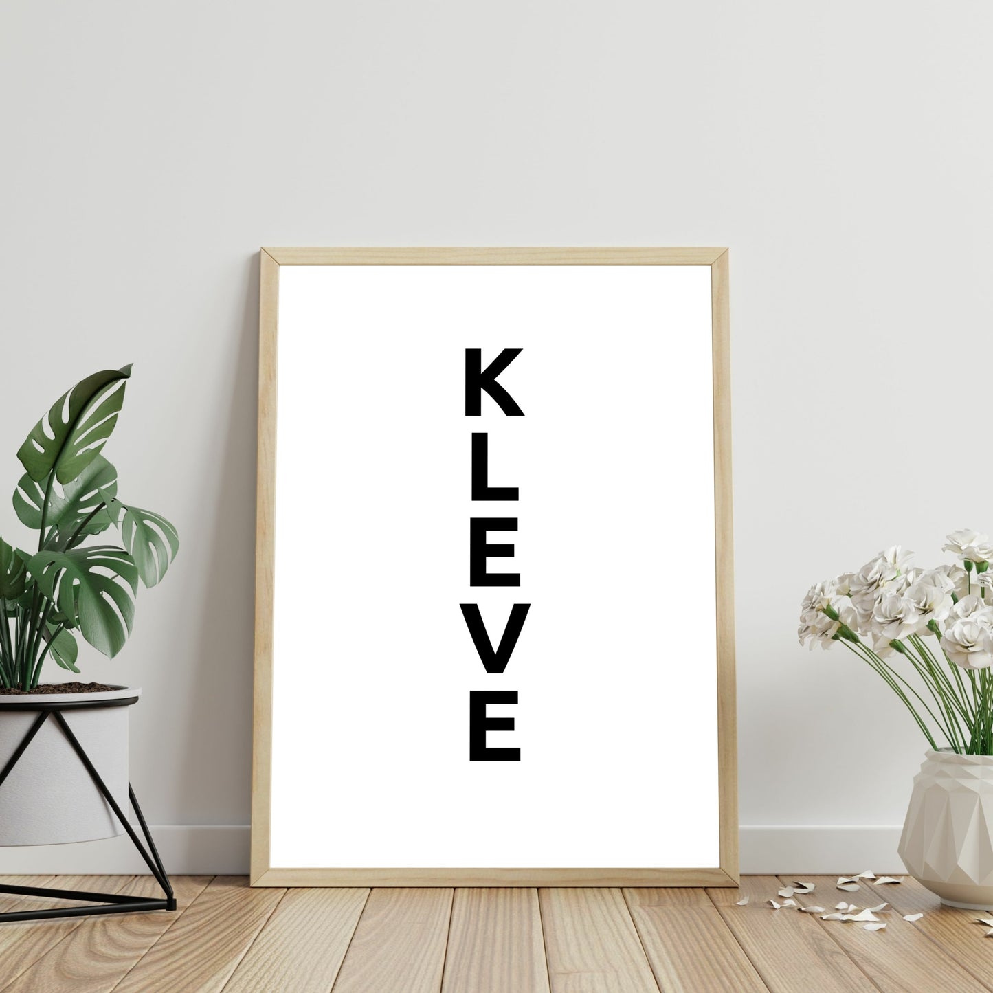 Poster Stadt KLEVE