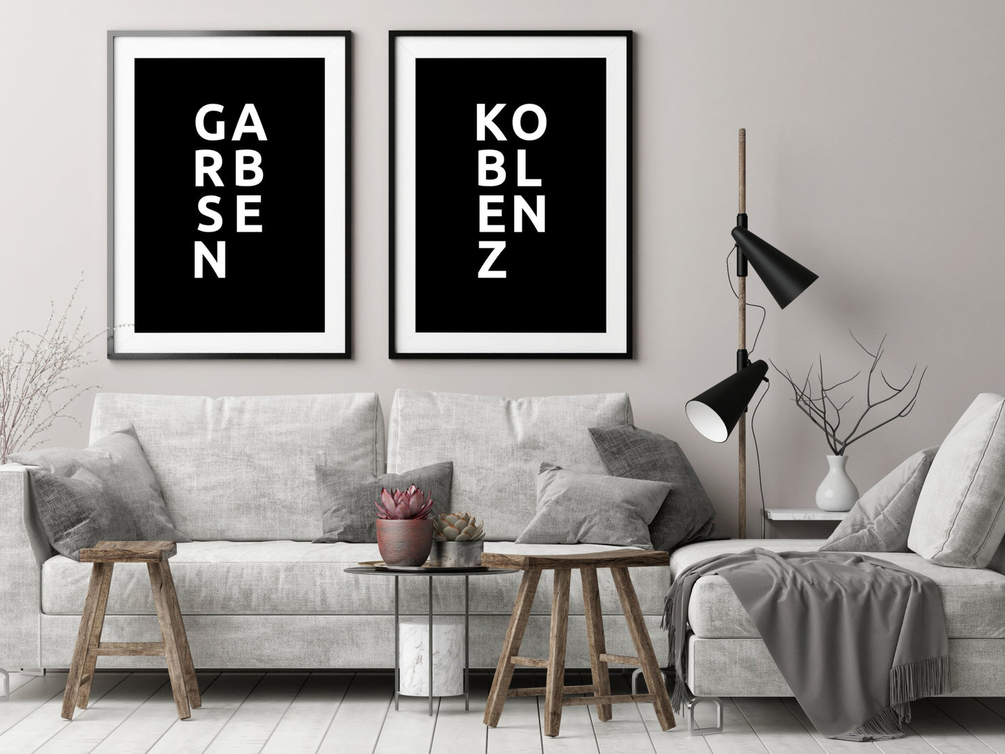 Poster Stadt KOBLENZ