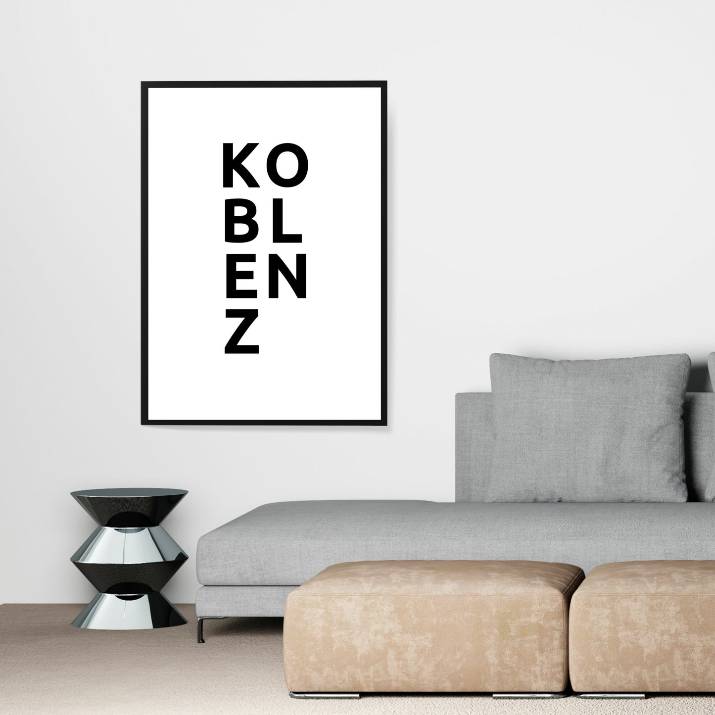 Poster Stadt KOBLENZ