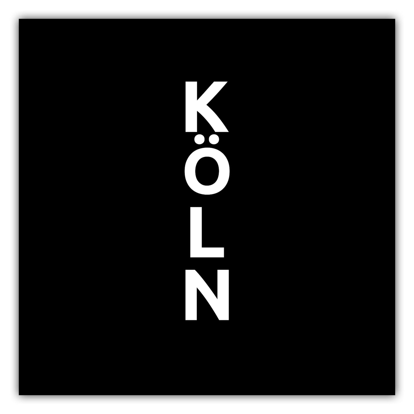 Poster Stadt KÖLN