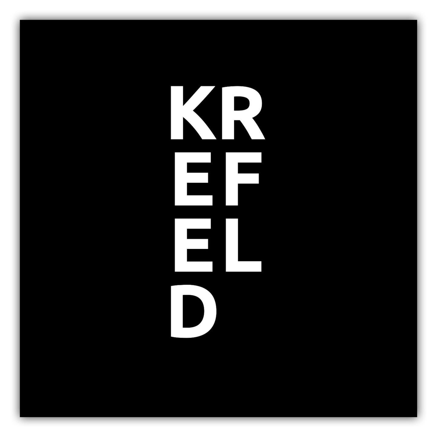 Poster Stadt KREFELD