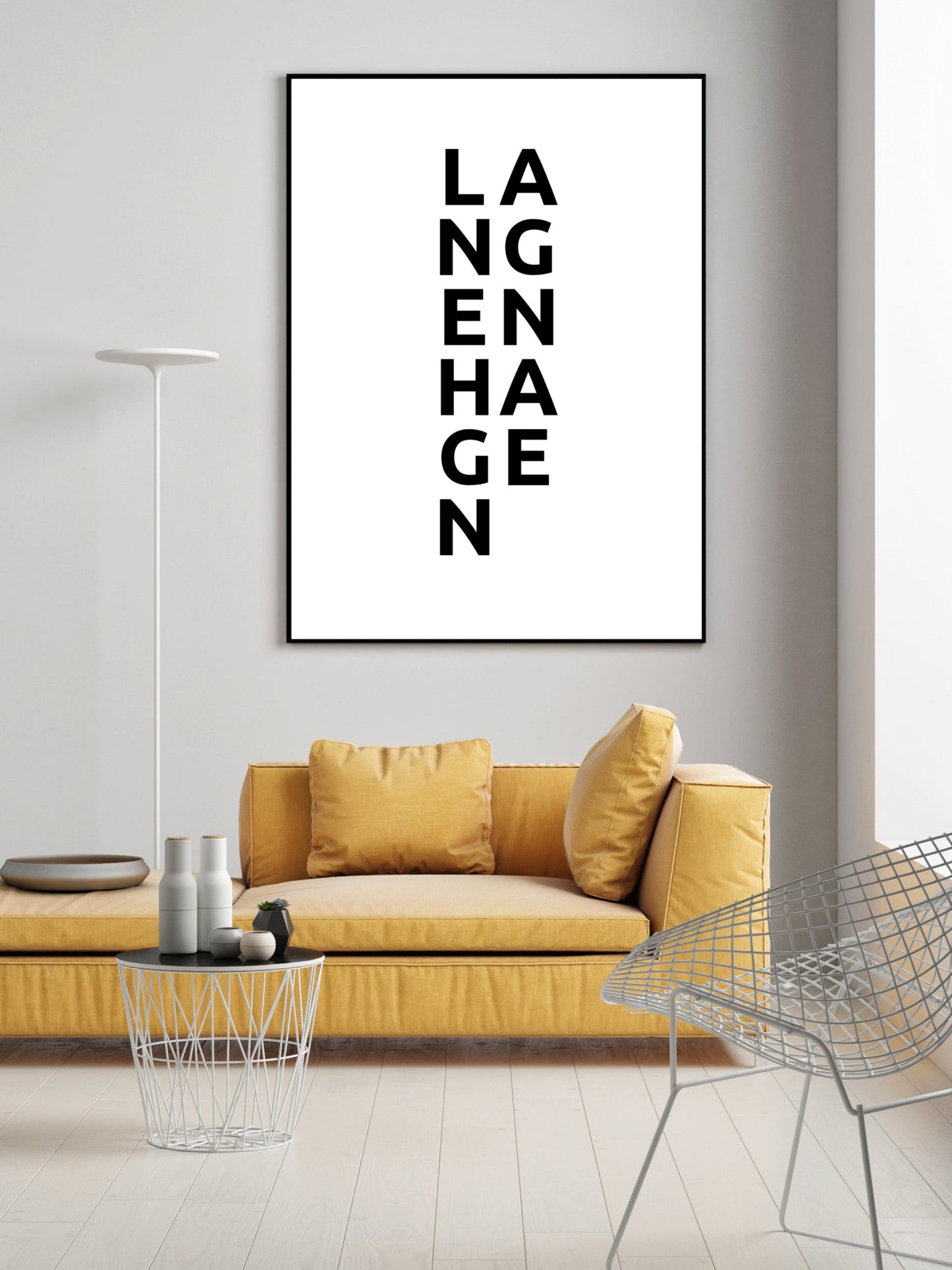 Poster Stadt LANGENHAGEN