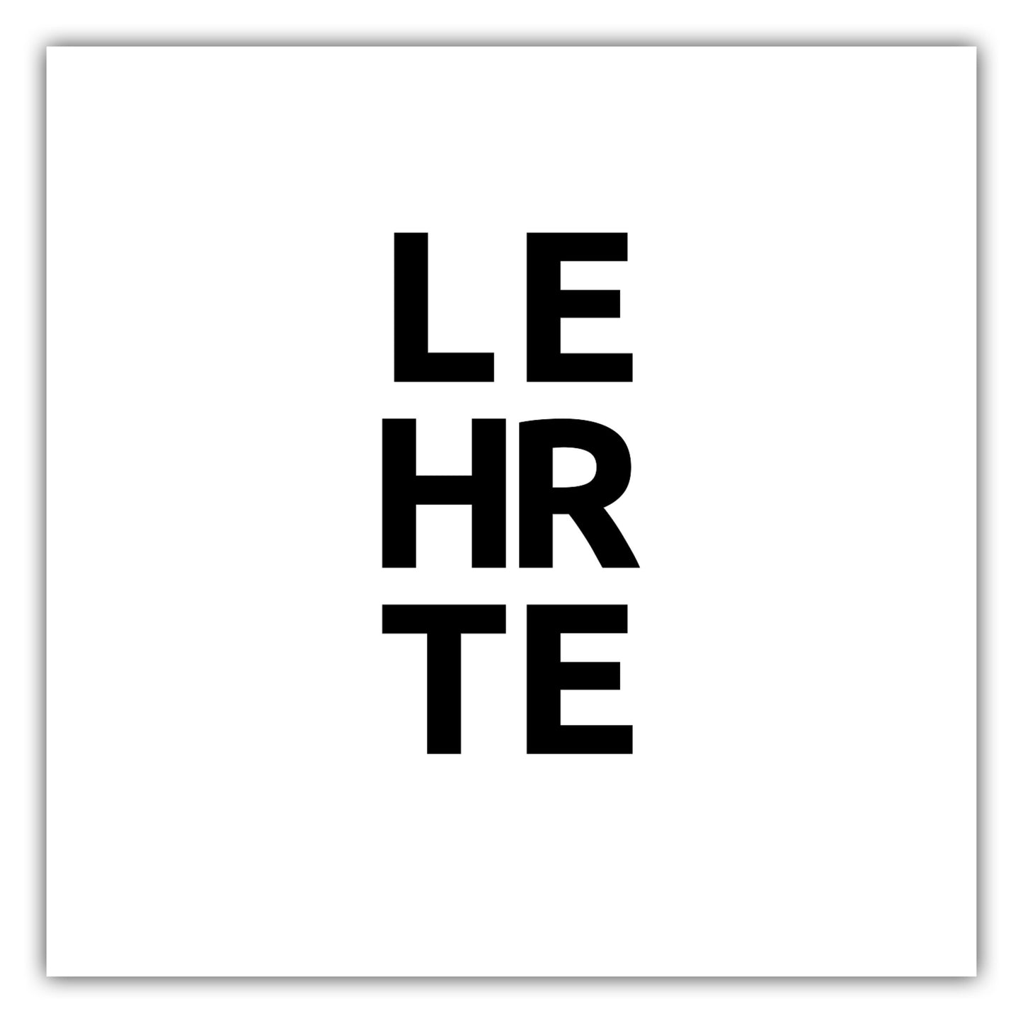 Poster Stadt LEHRTE