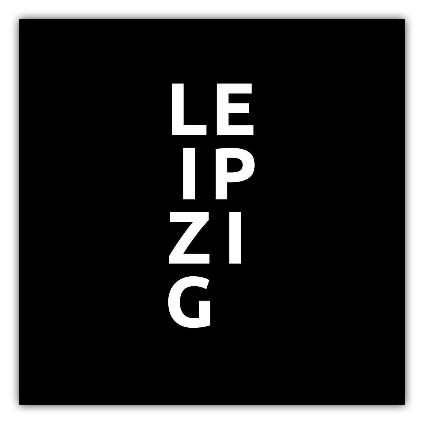 Poster Stadt LEIPZIG