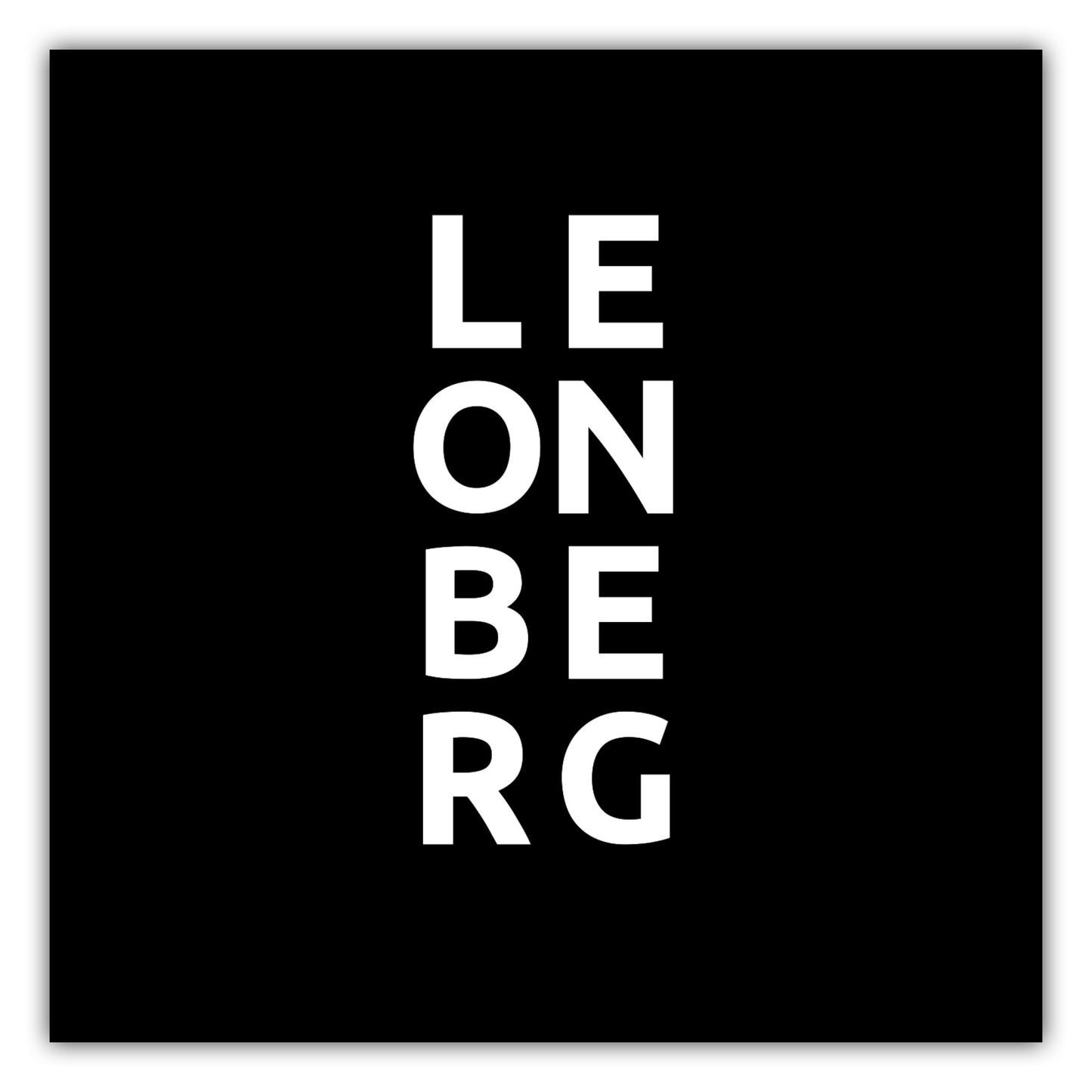 Poster Stadt LEONBERG