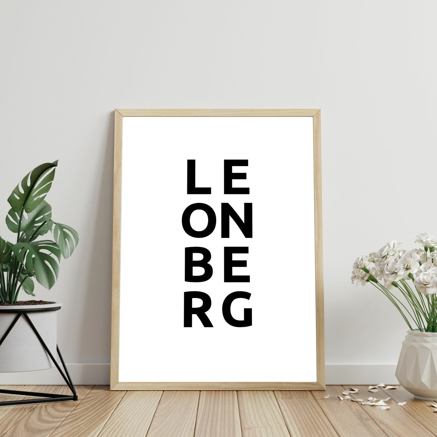Poster Stadt LEONBERG