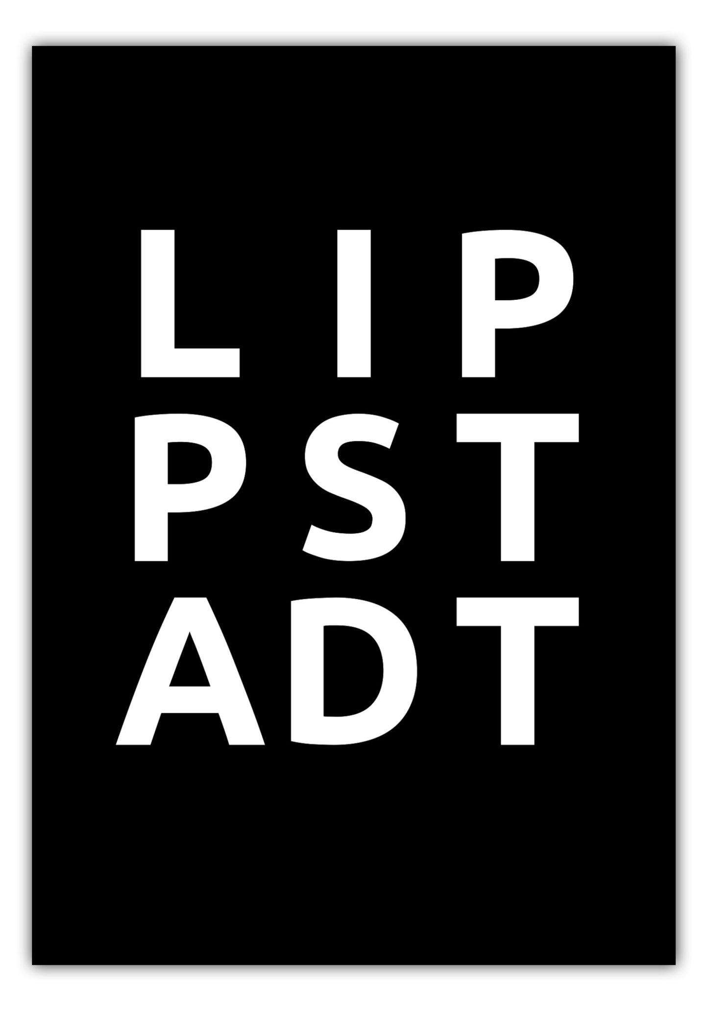 Poster Stadt LIPPSTADT
