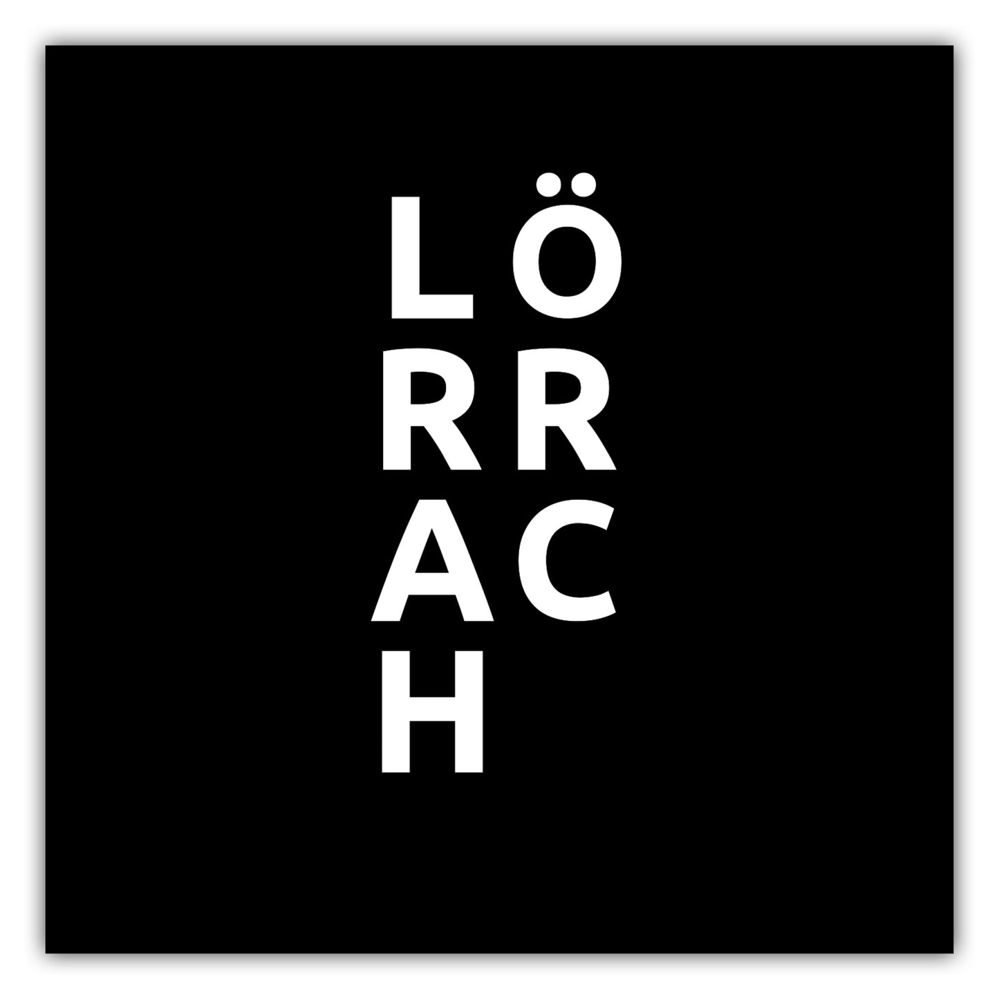 Poster Stadt LöRRACH