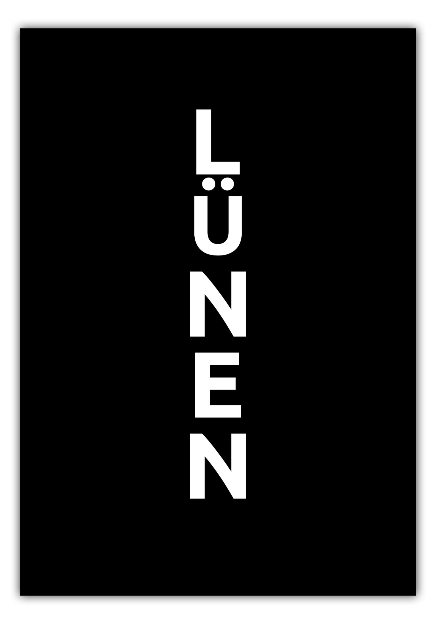 Poster Stadt LÜNEN