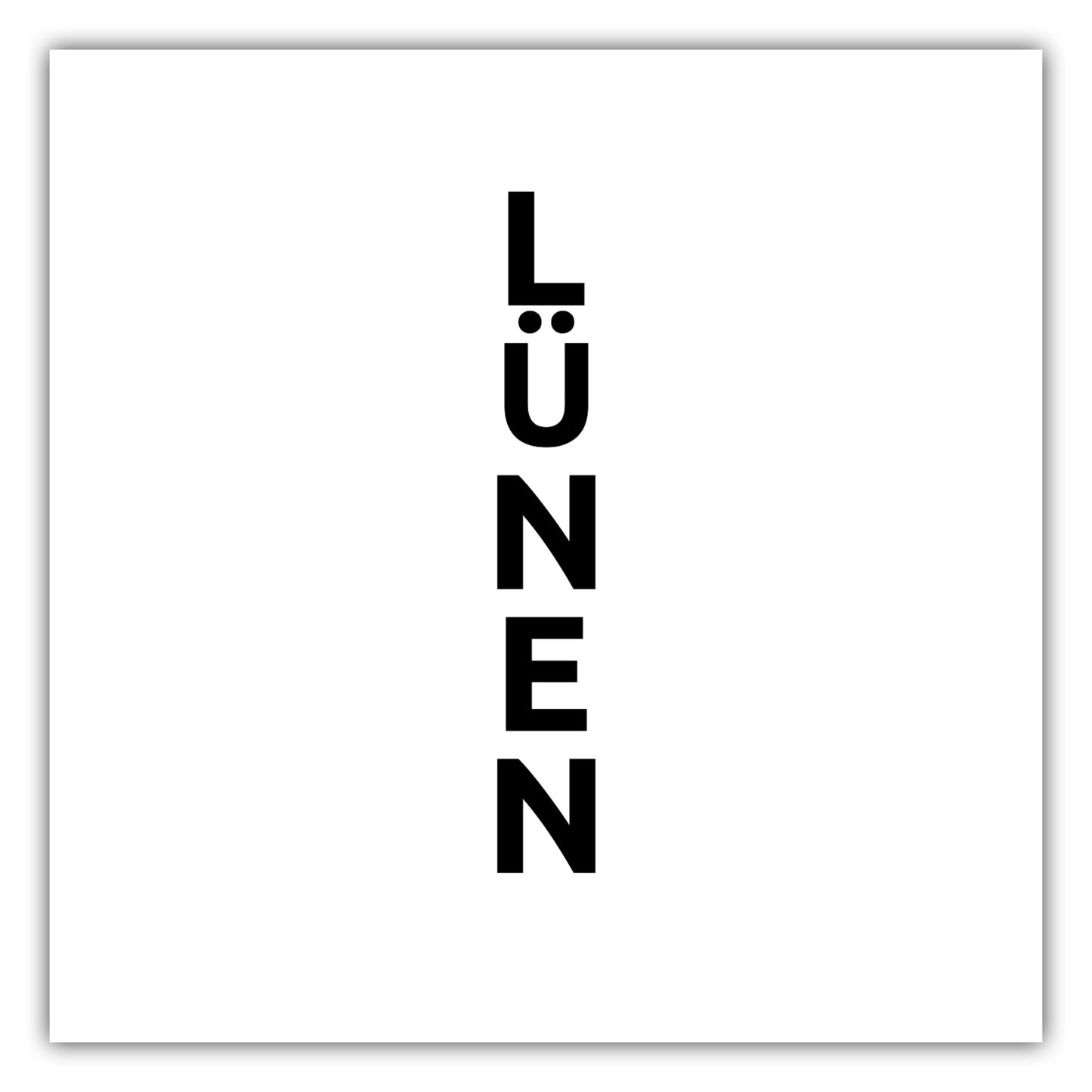 Poster Stadt LÜNEN