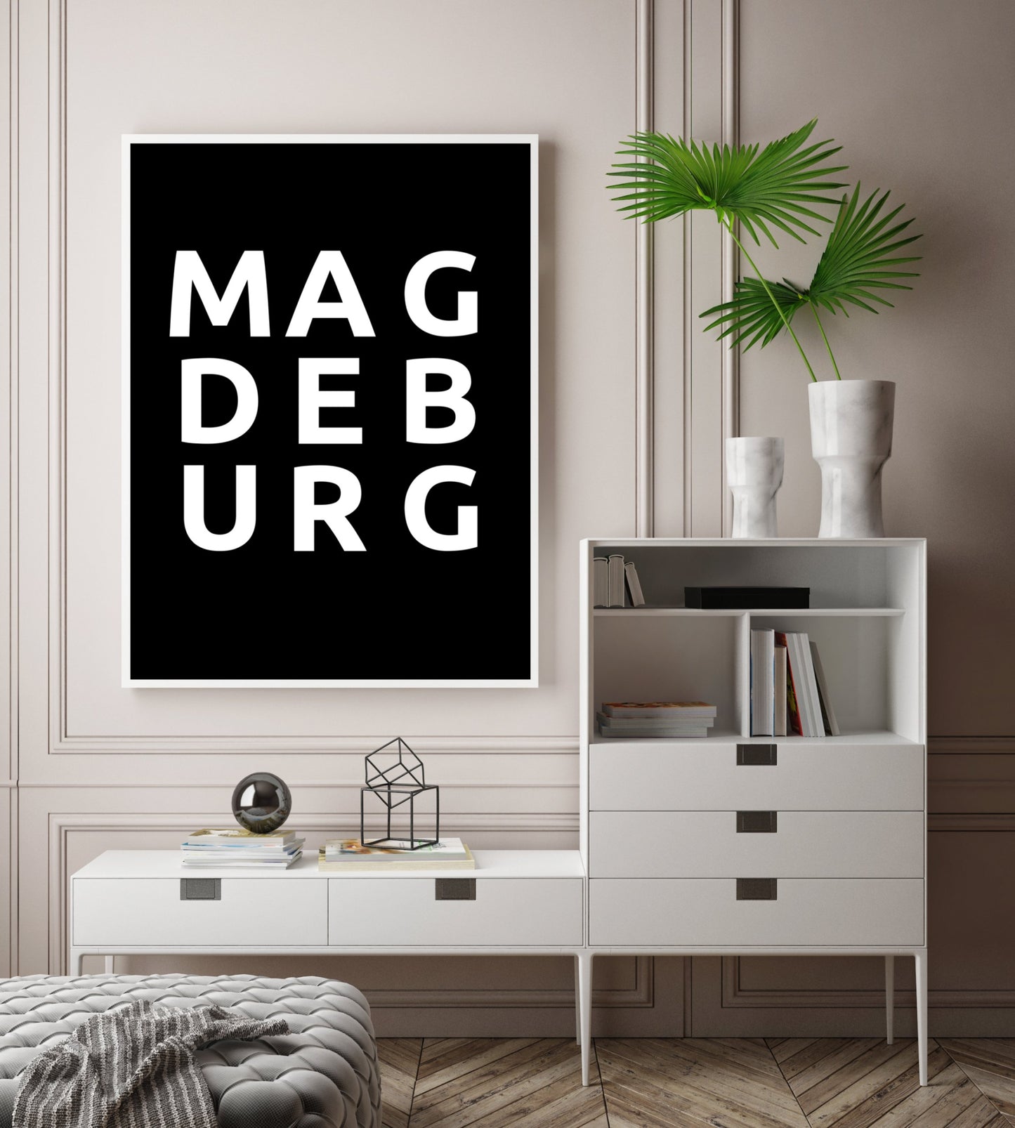 Poster Stadt MAGDEBURG