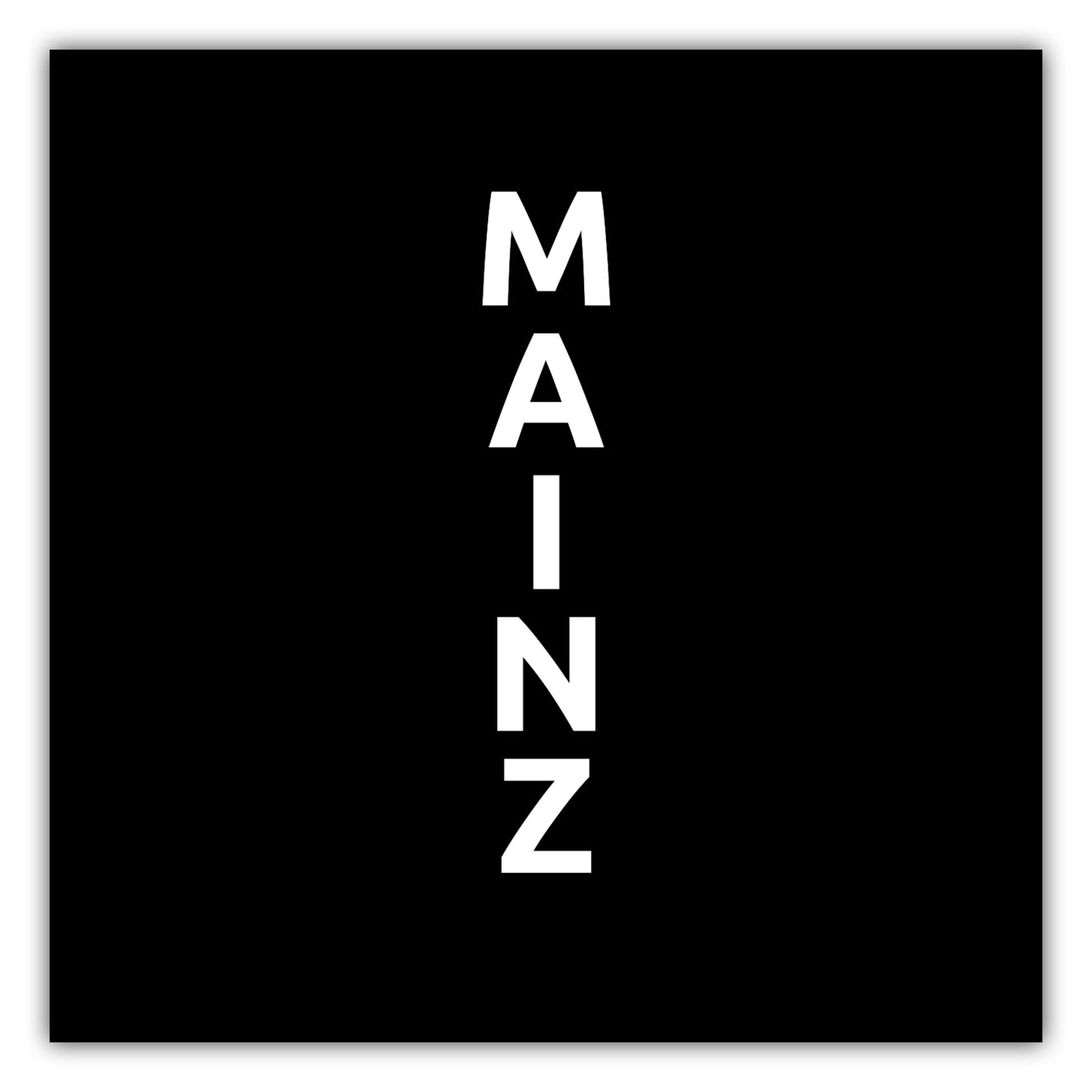 Poster Stadt MAINZ
