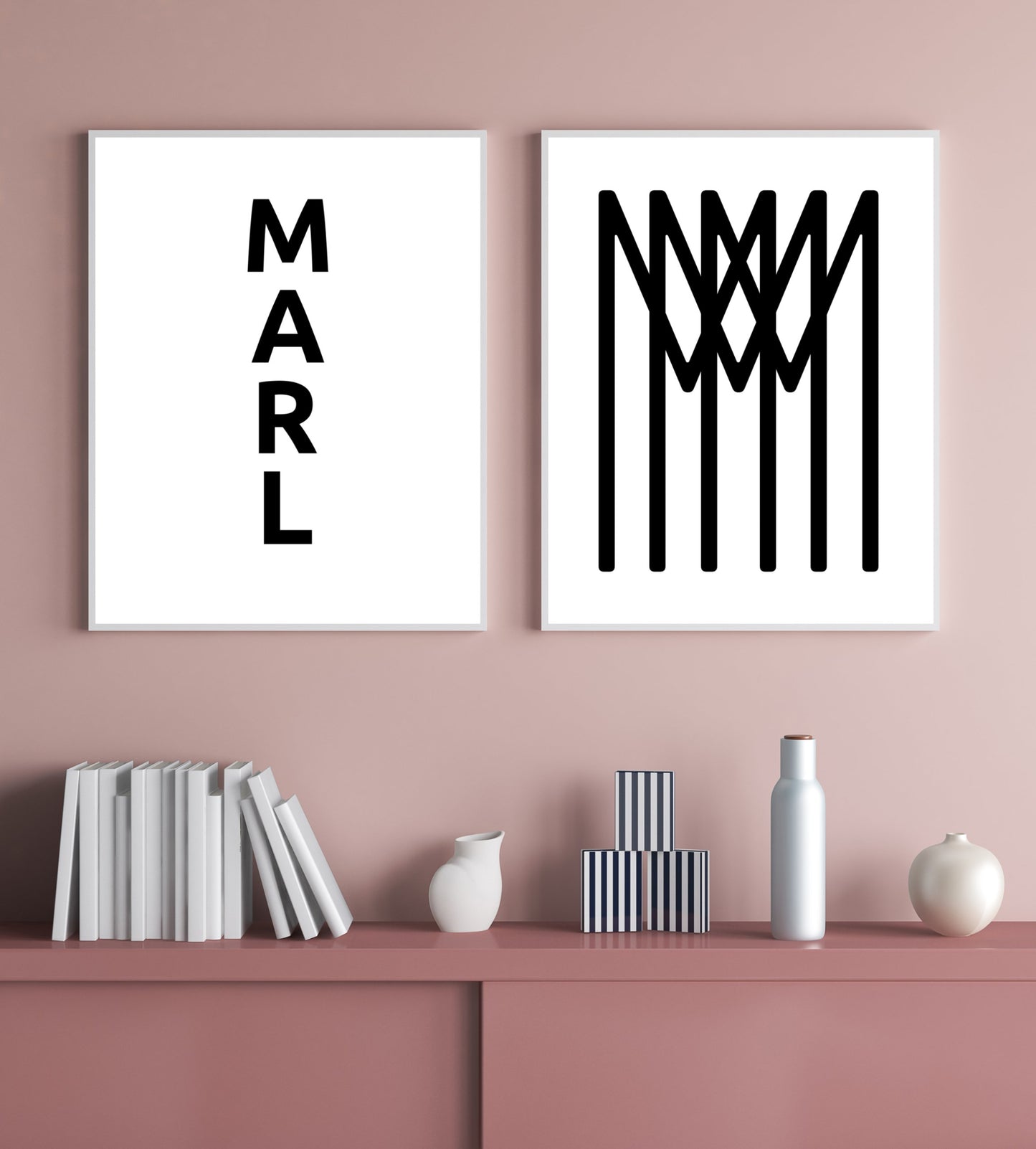 Poster Stadt MARL