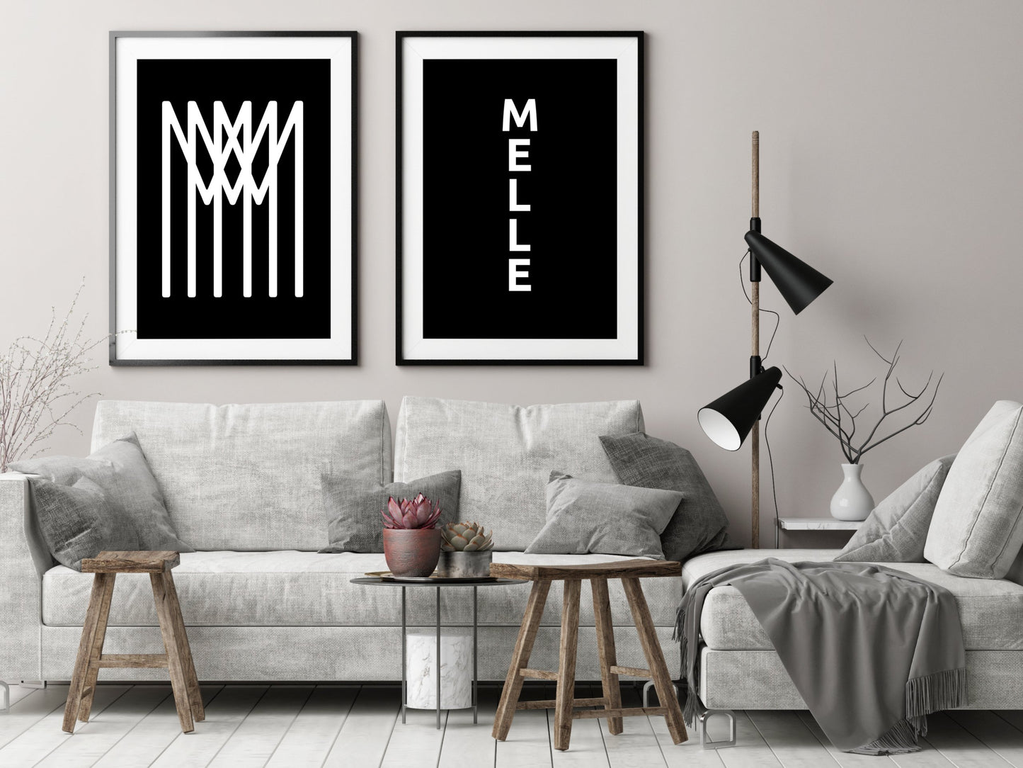 Poster Stadt MELLE