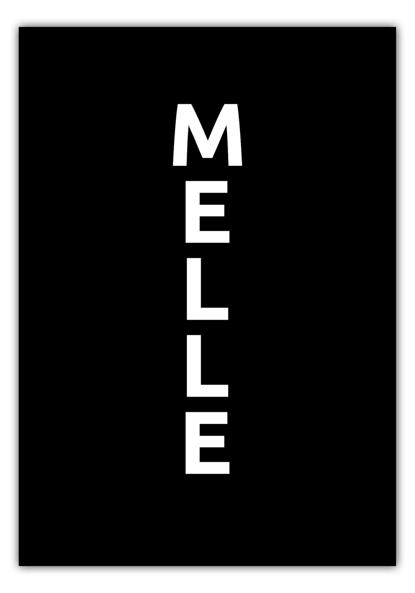 Poster Stadt MELLE