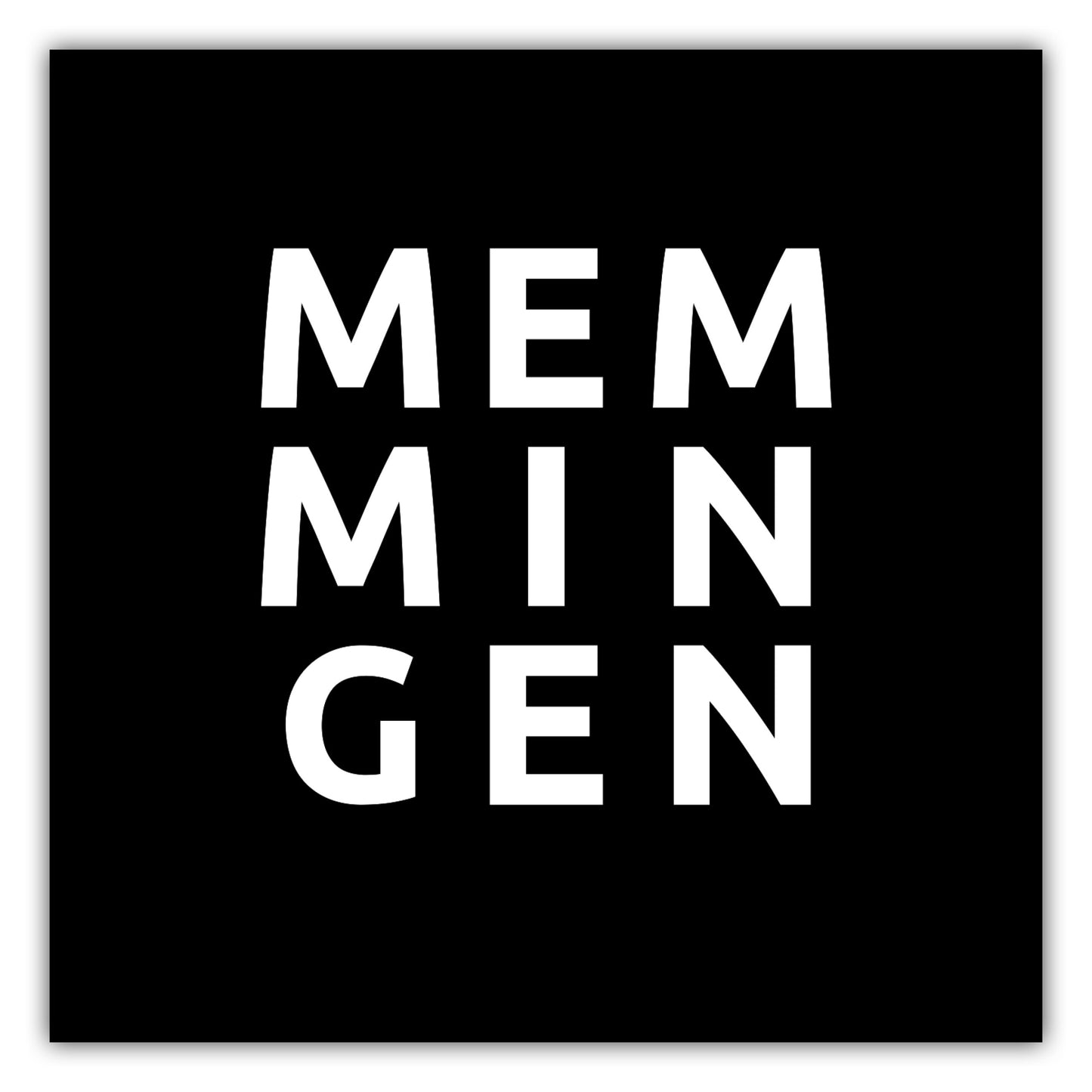 Poster Stadt MEMMINGEN