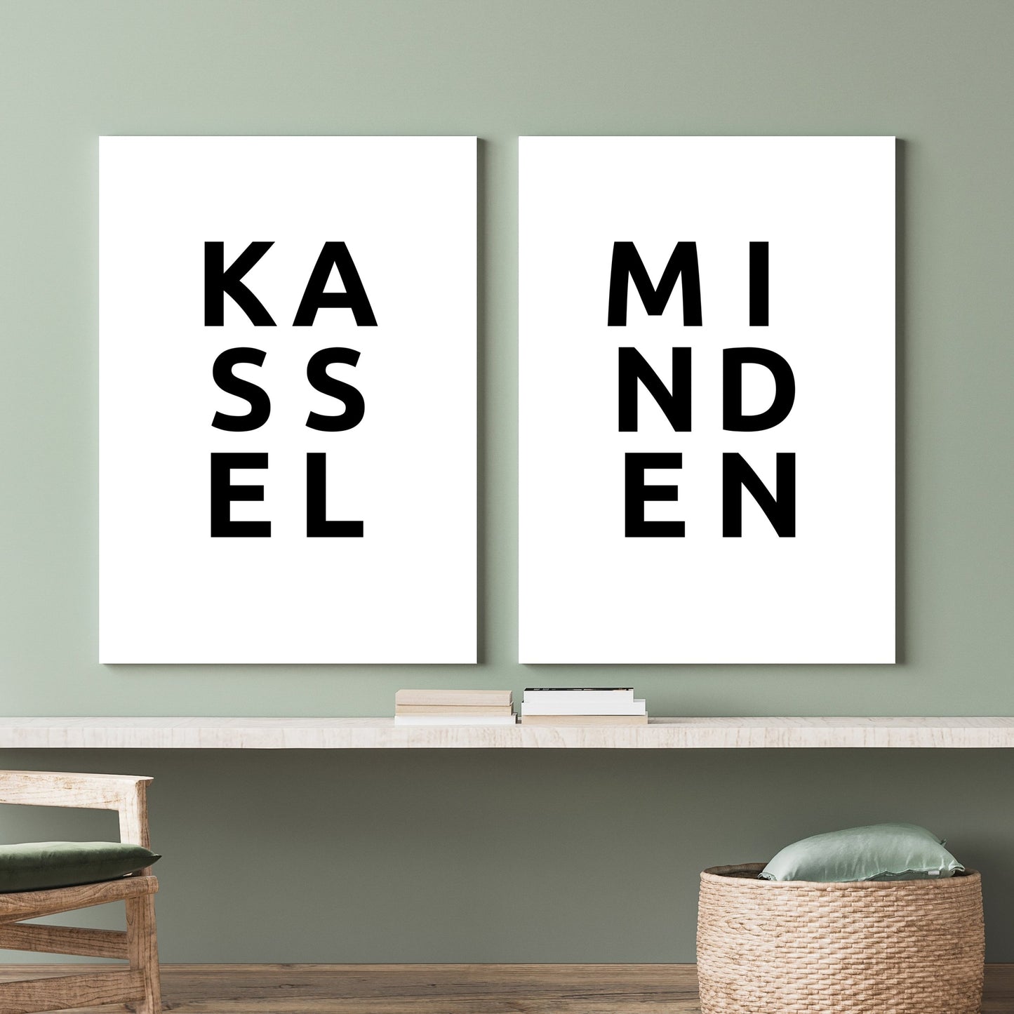Poster Stadt MINDEN