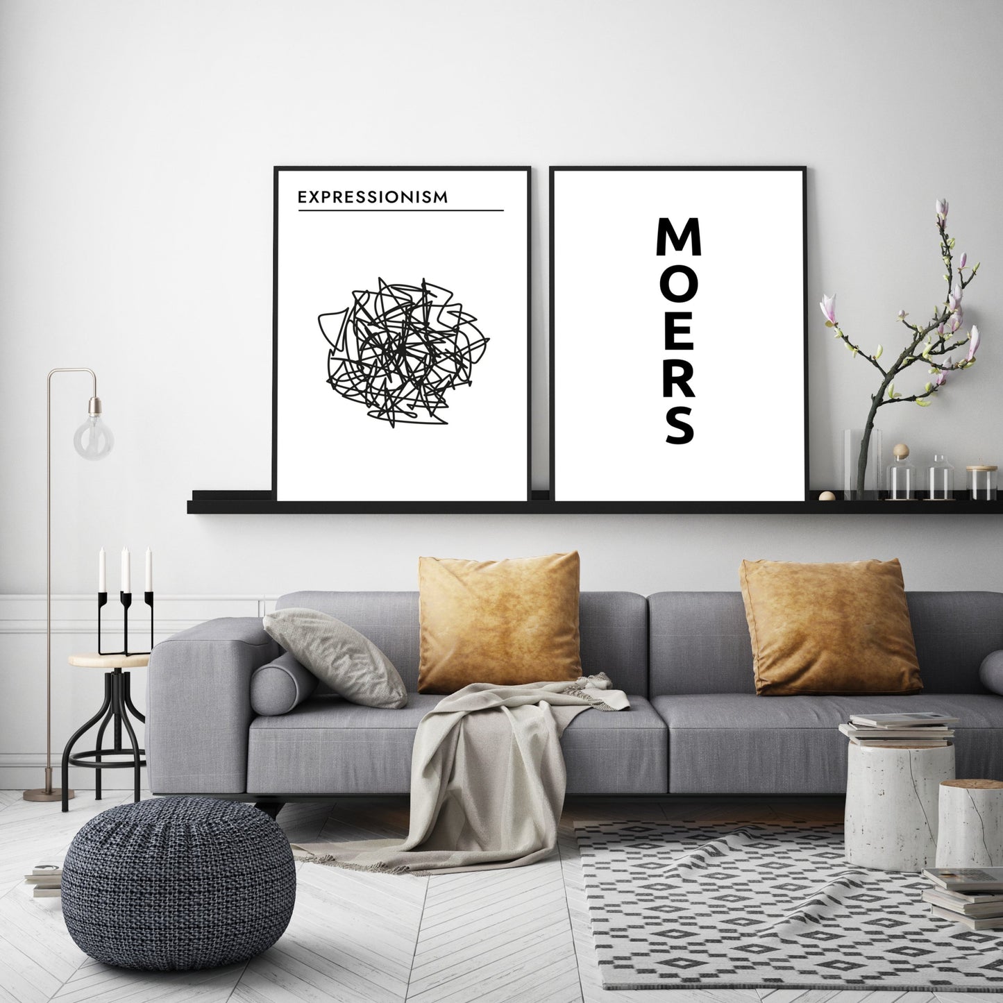 Poster Stadt MOERS
