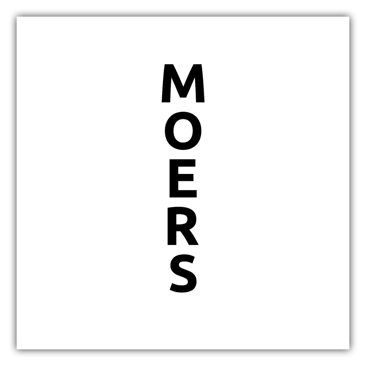 Poster Stadt MOERS