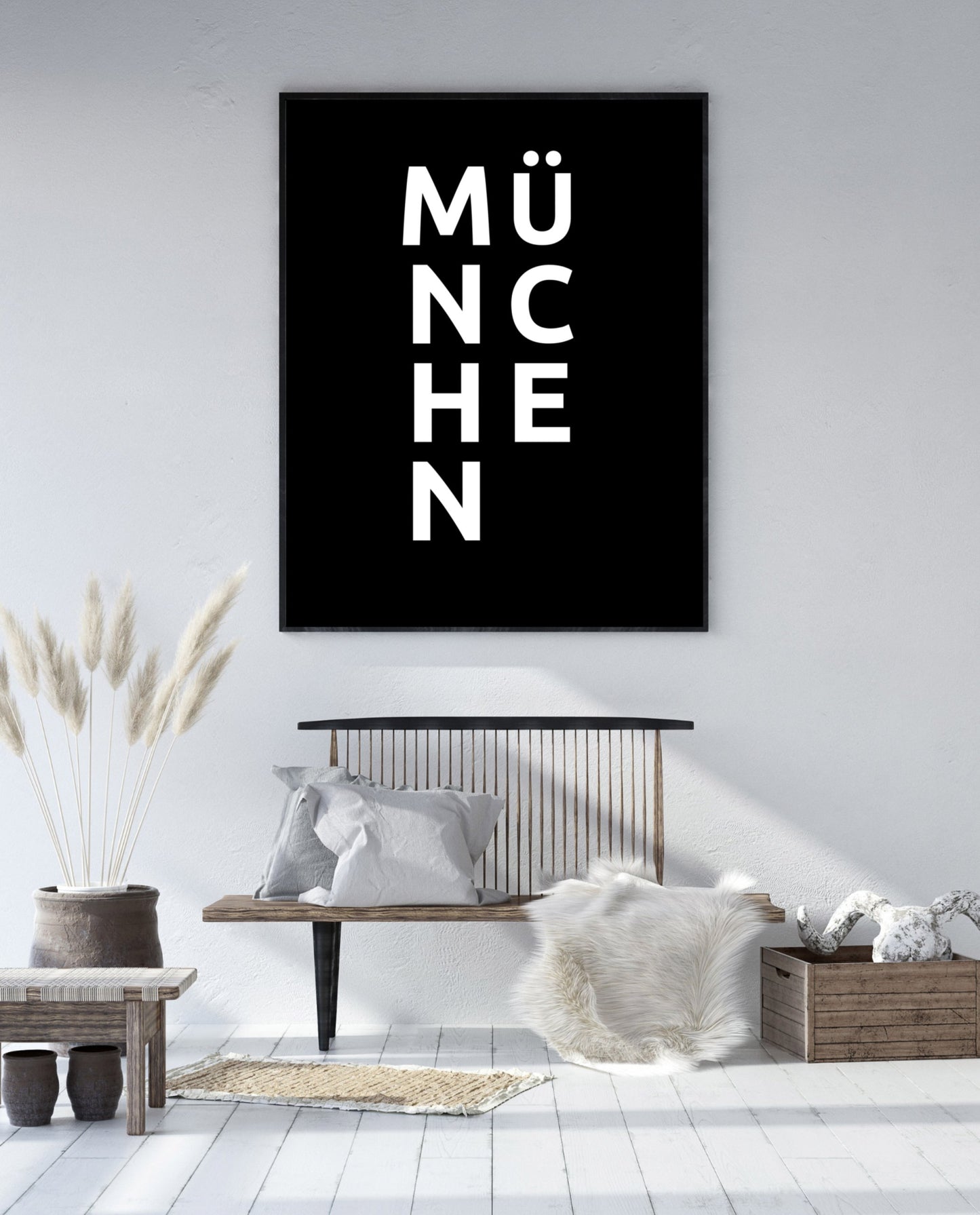 Poster Stadt MÜNCHEN