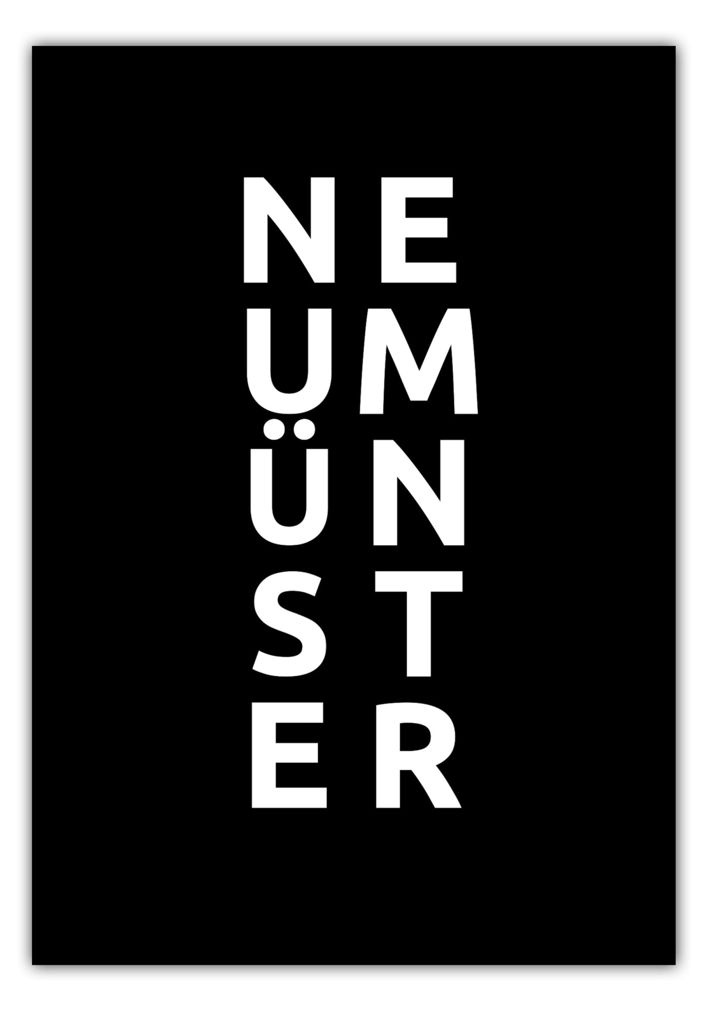 Poster Stadt NEUMÜNSTER