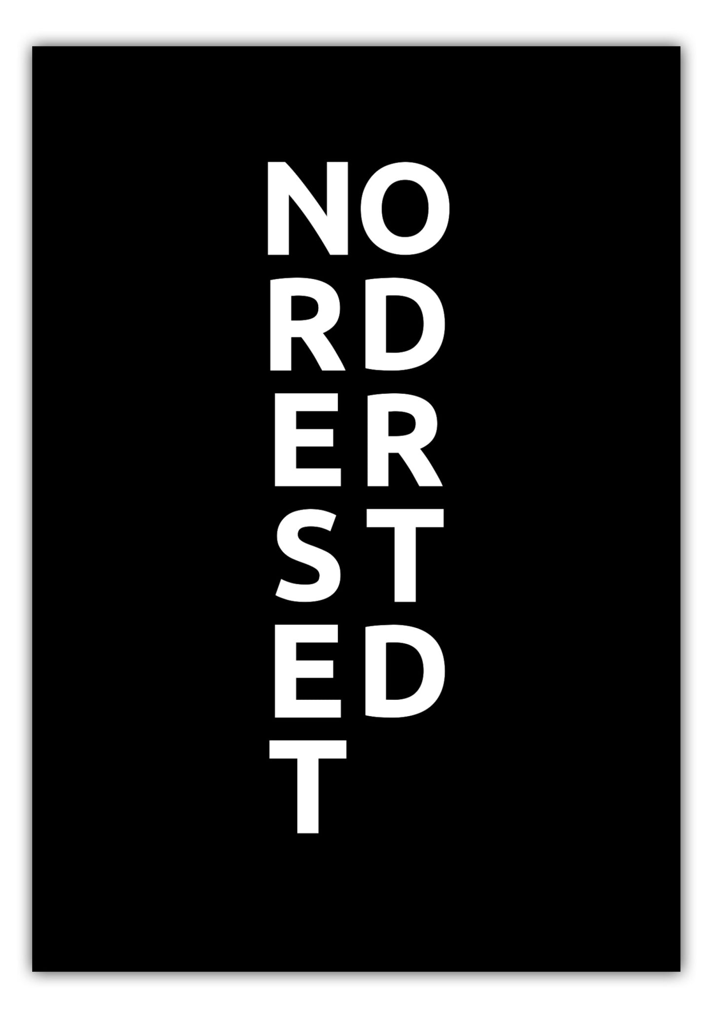Poster Stadt NORDERSTEDT