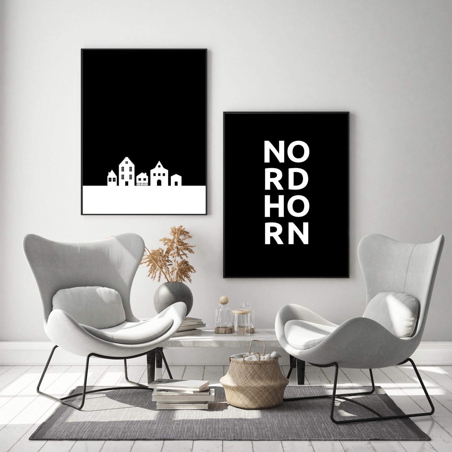 Poster Stadt NORDHORN