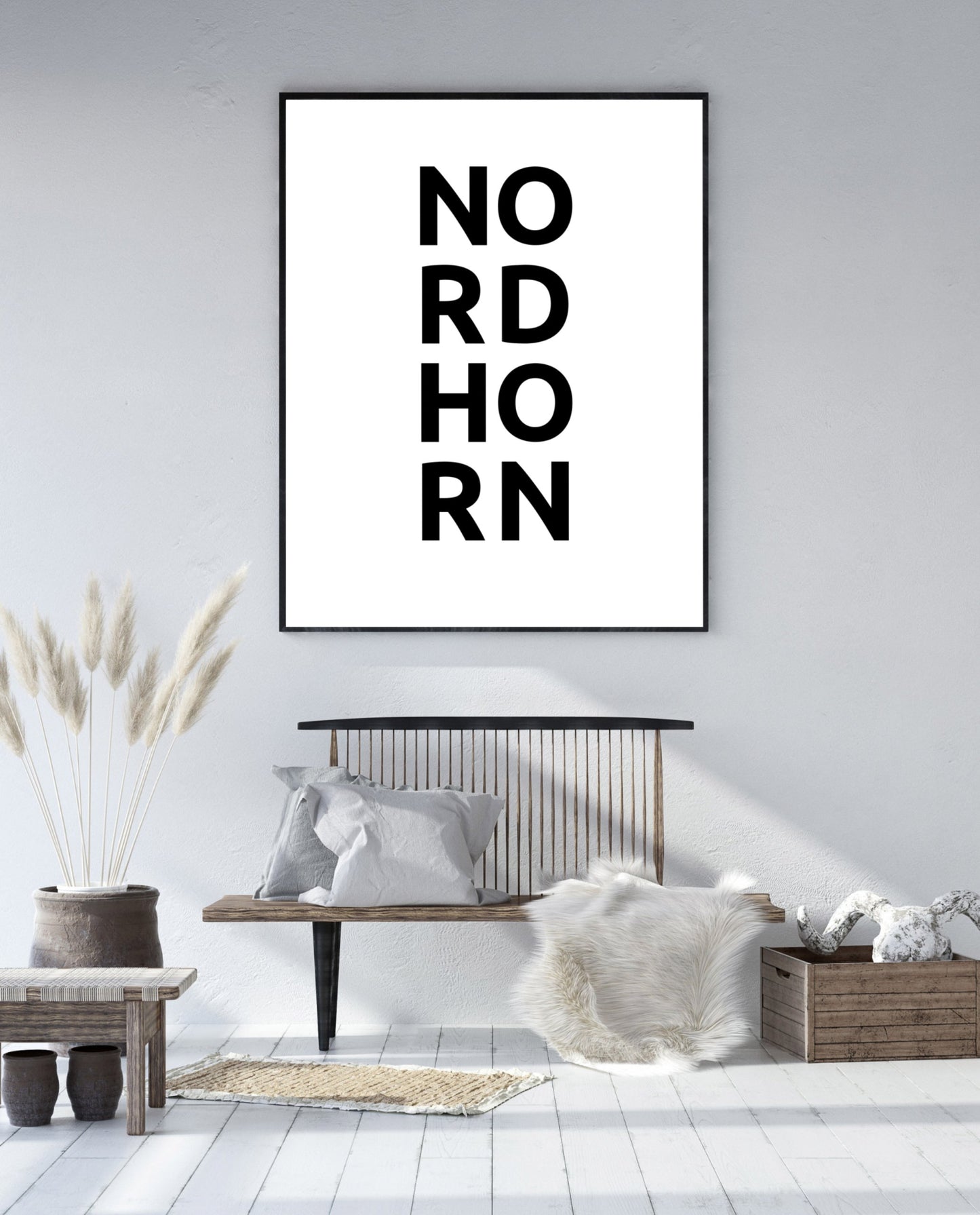 Poster Stadt NORDHORN