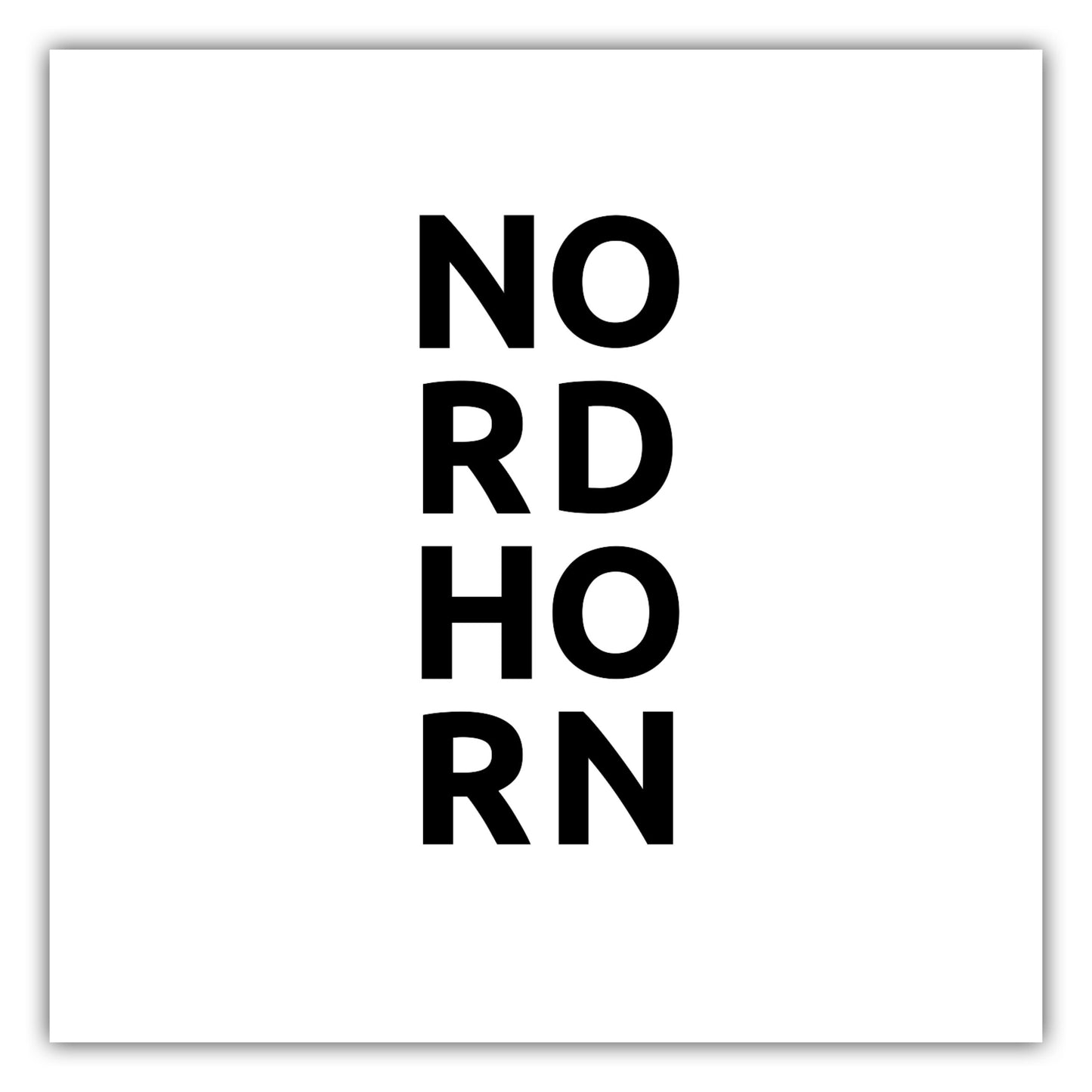Poster Stadt NORDHORN