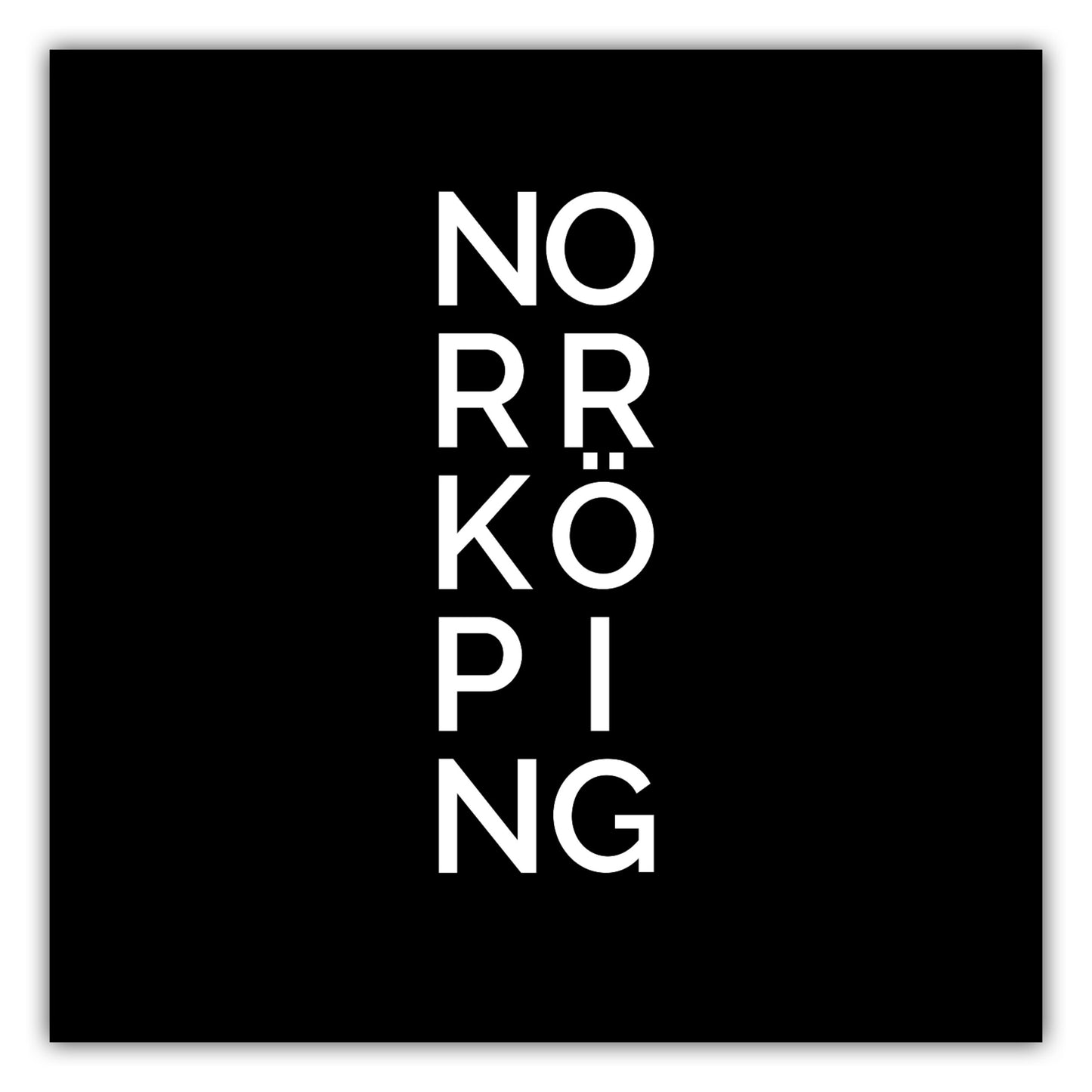 Poster Stadt NORRKÖPING