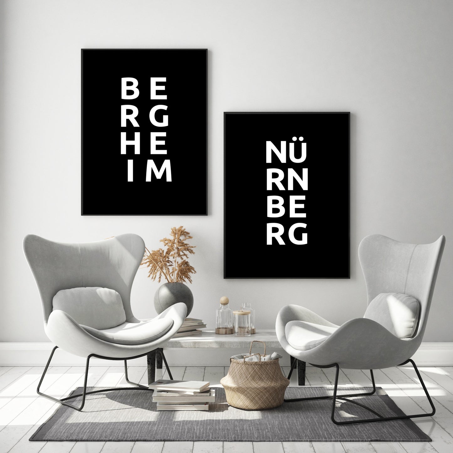 Poster Stadt NÜRNBERG