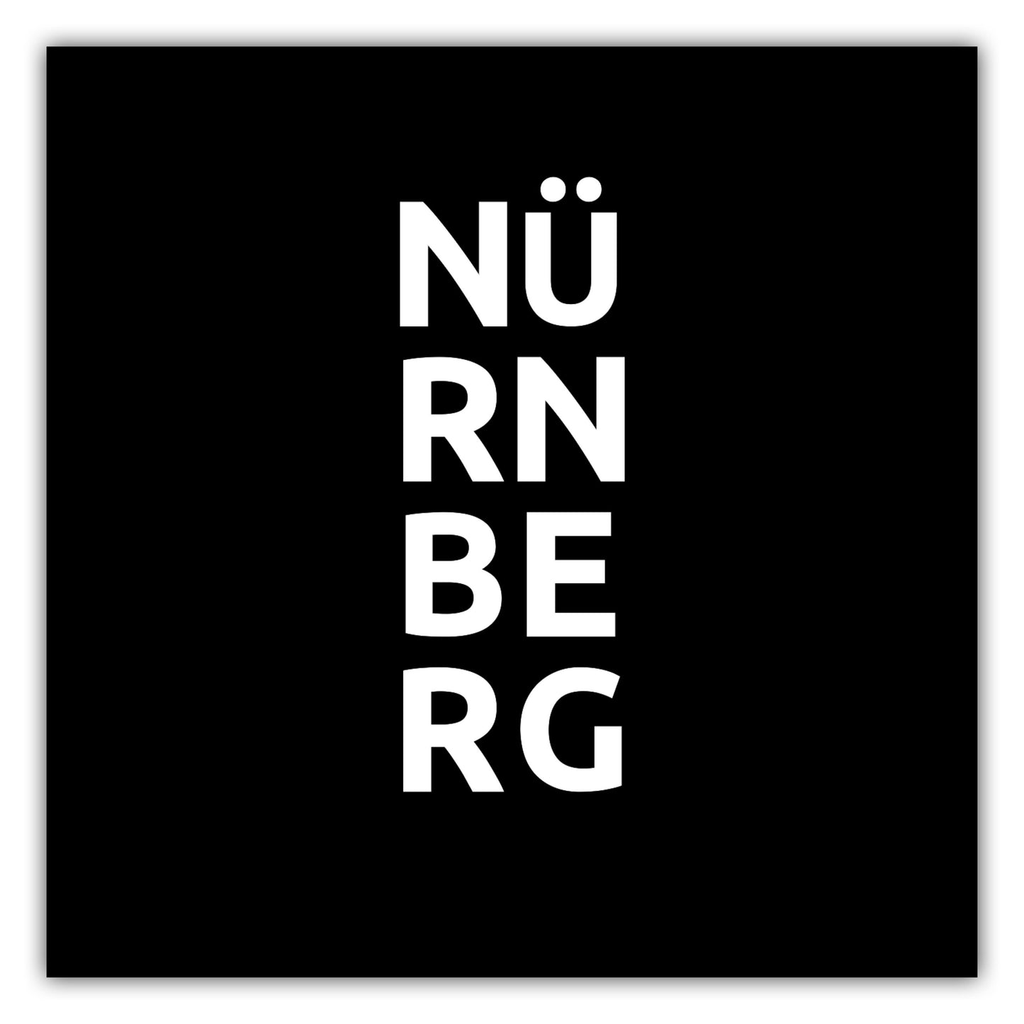 Poster Stadt NÜRNBERG