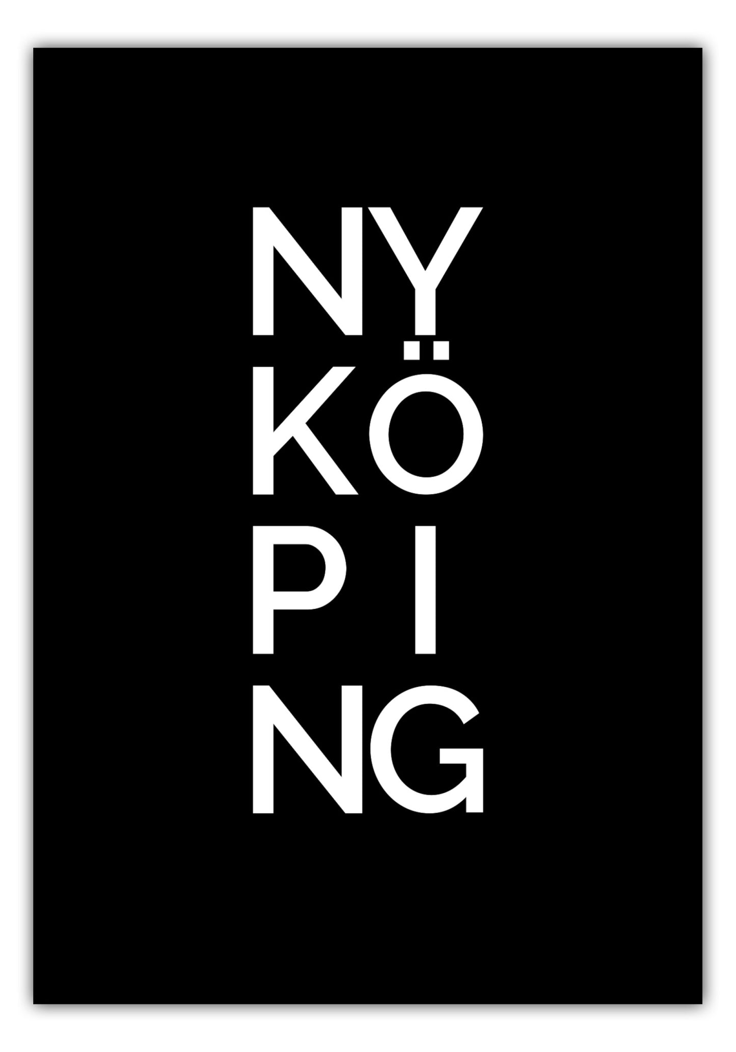 Poster Stadt NYKÖPING