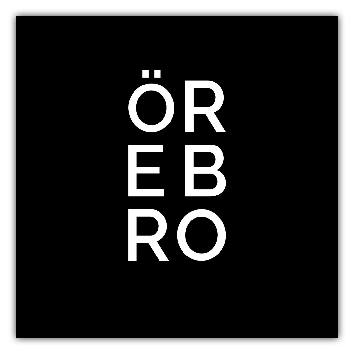 Poster Stadt ÖREBRO