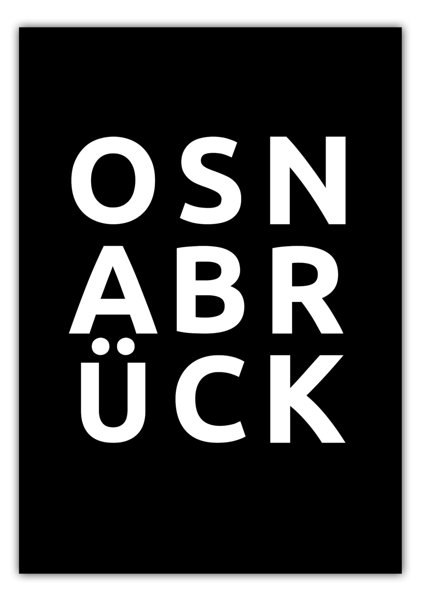 Poster Stadt OSNABRÜCK