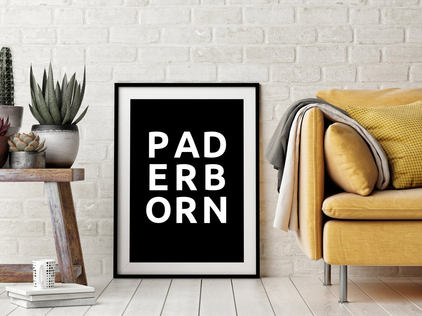 Poster Stadt PADERBORN