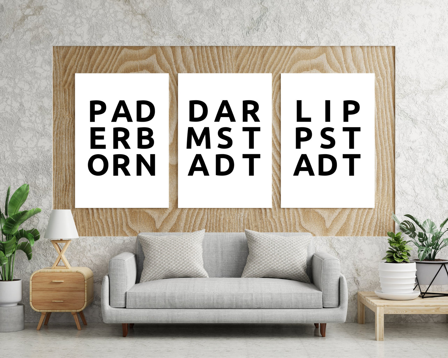 Poster Stadt PADERBORN