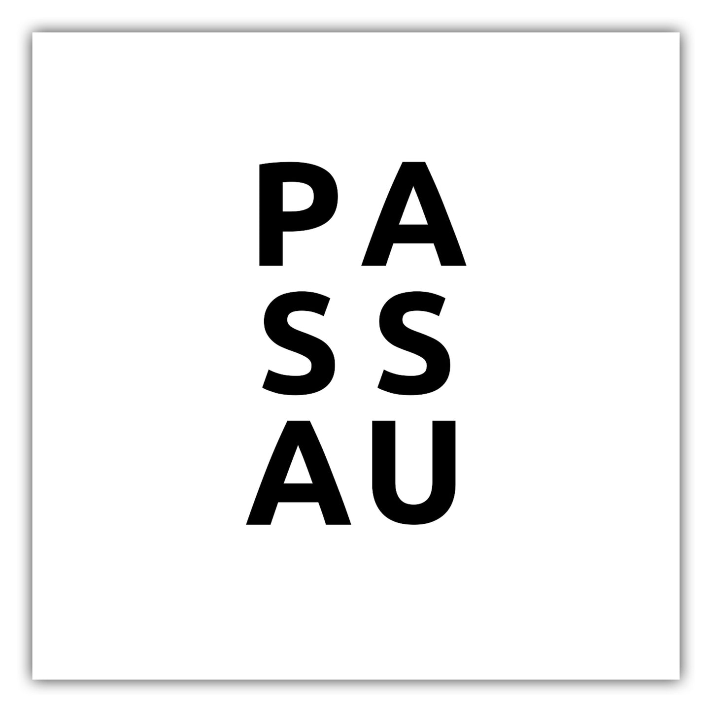 Poster Stadt PASSAU