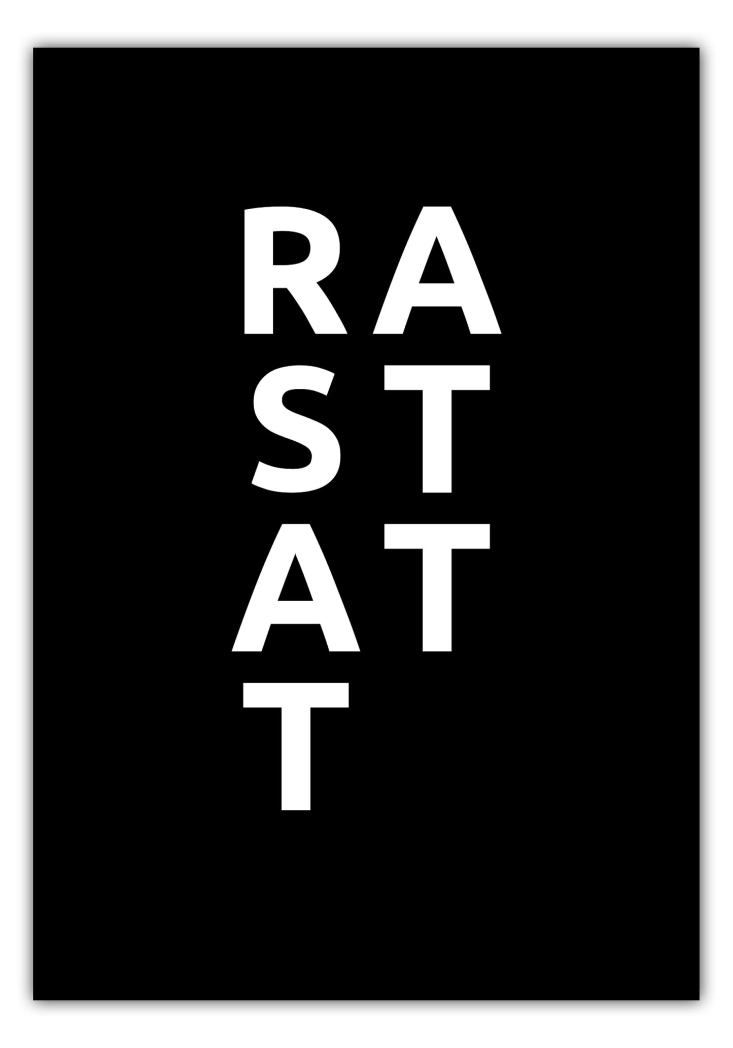 Poster Stadt RASTATT