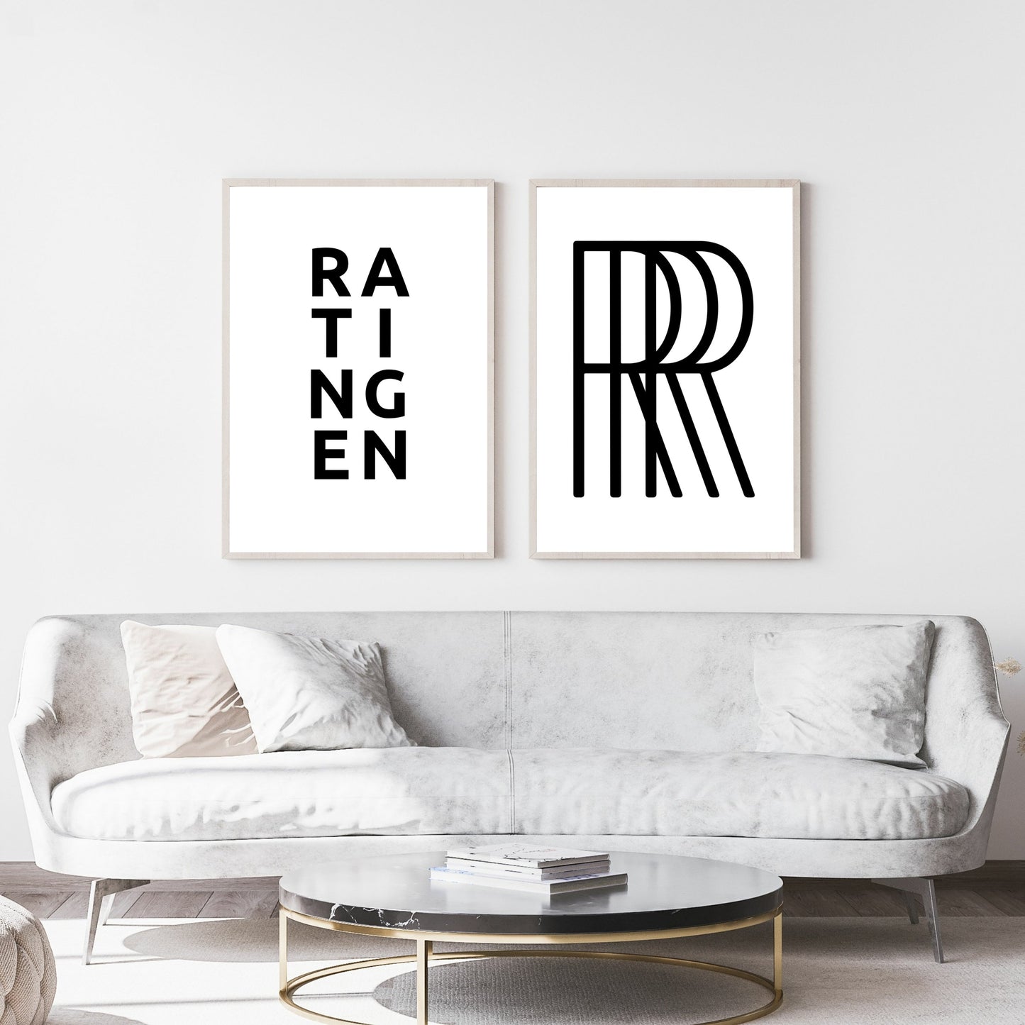 Poster Stadt RATINGEN