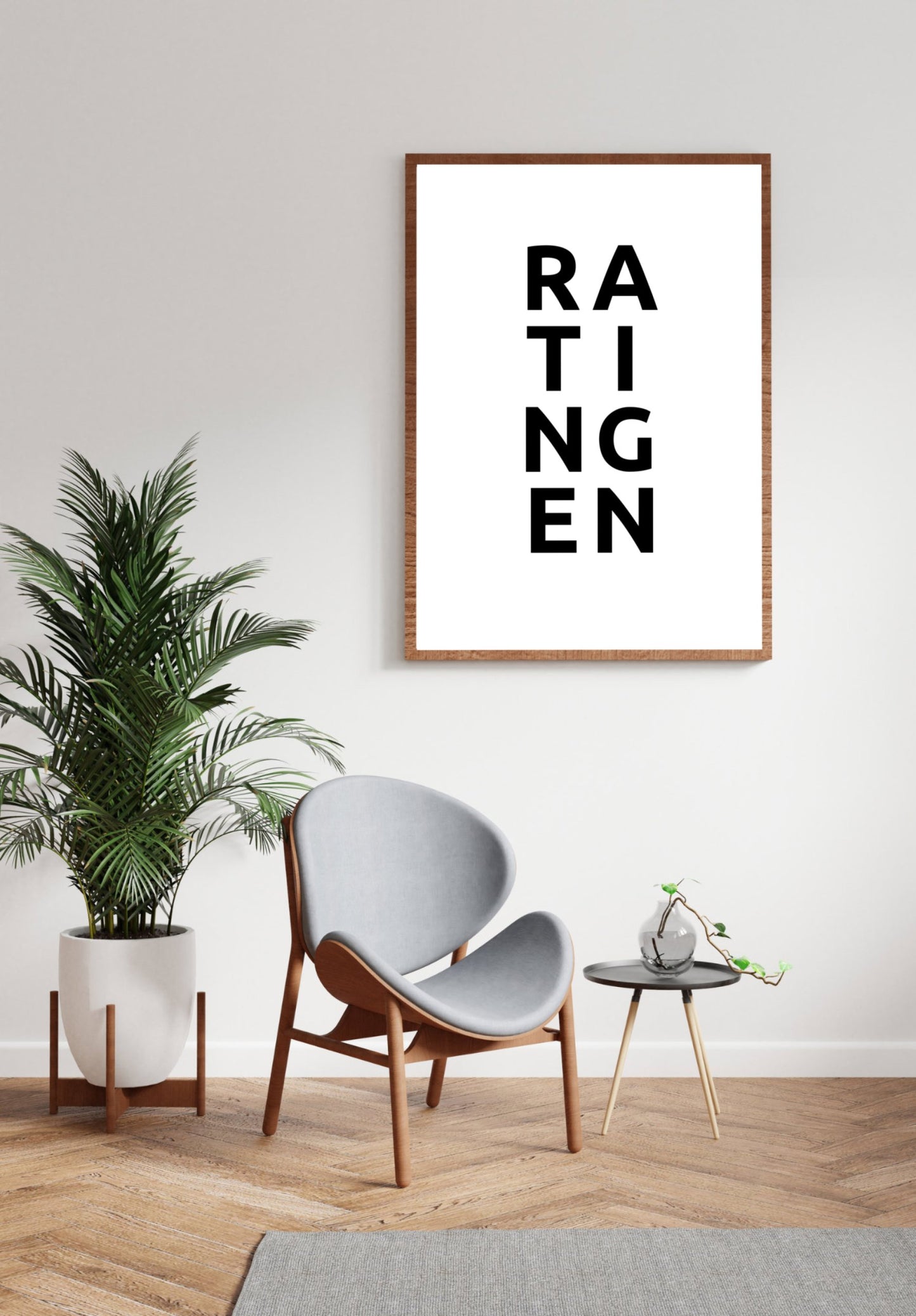 Poster Stadt RATINGEN