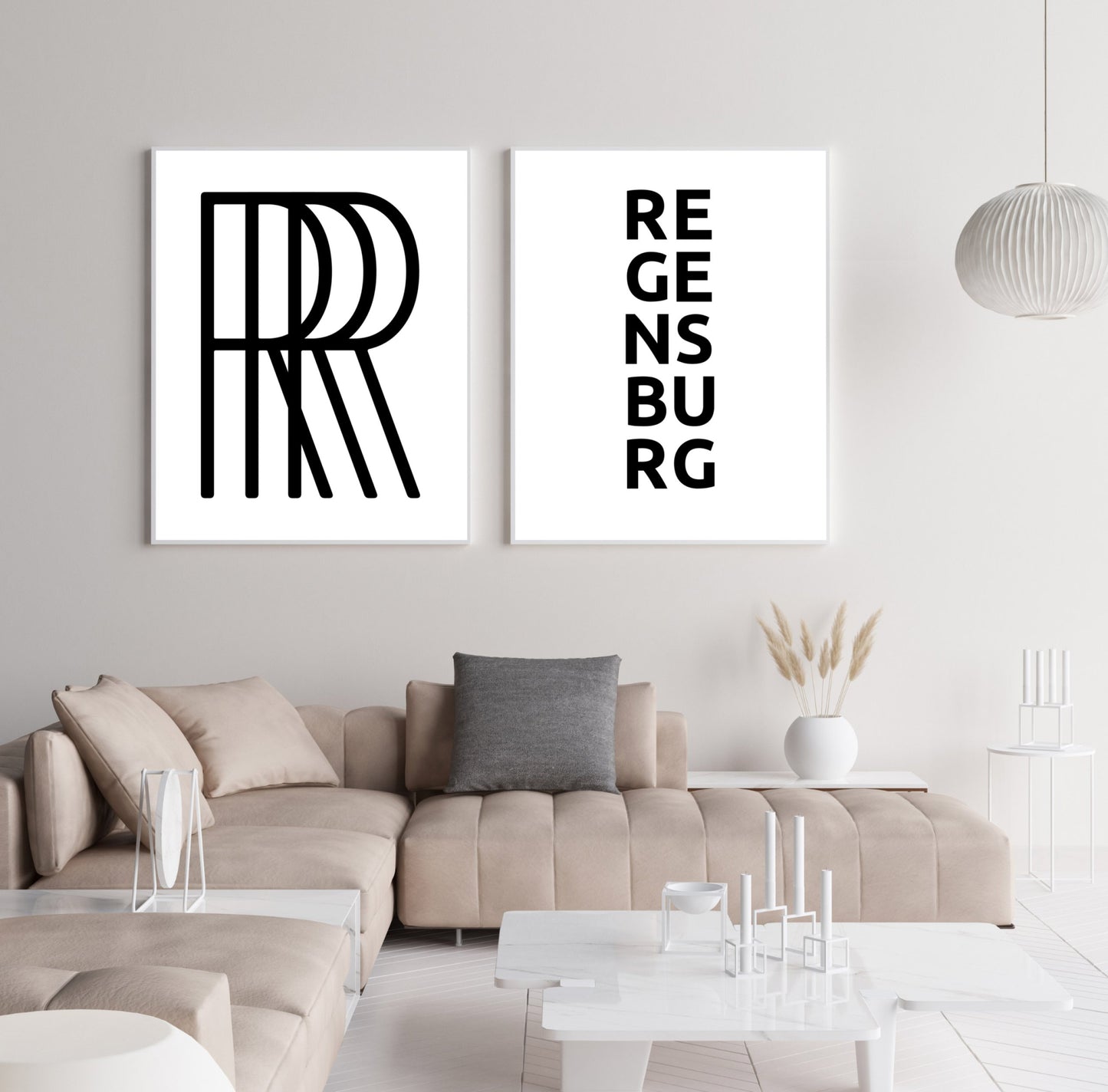 Poster Stadt REGENSBURG
