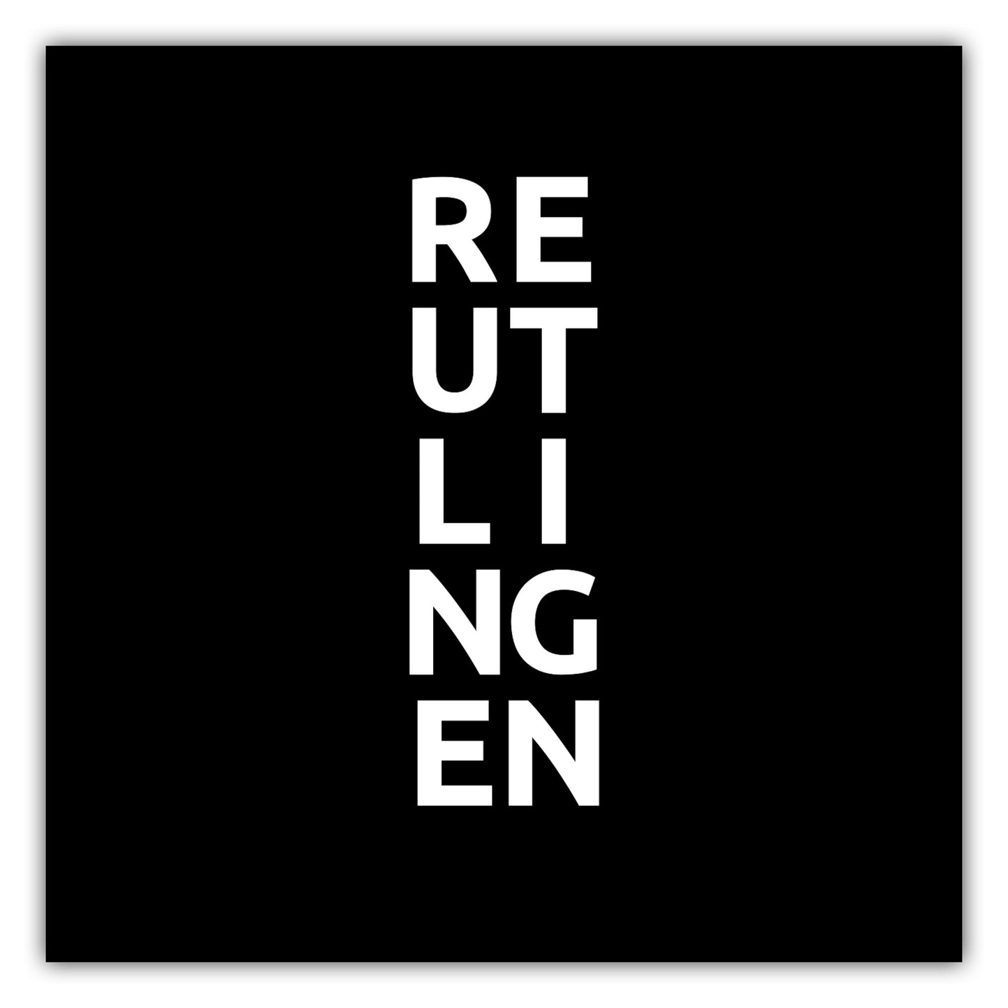Poster Stadt REUTLINGEN